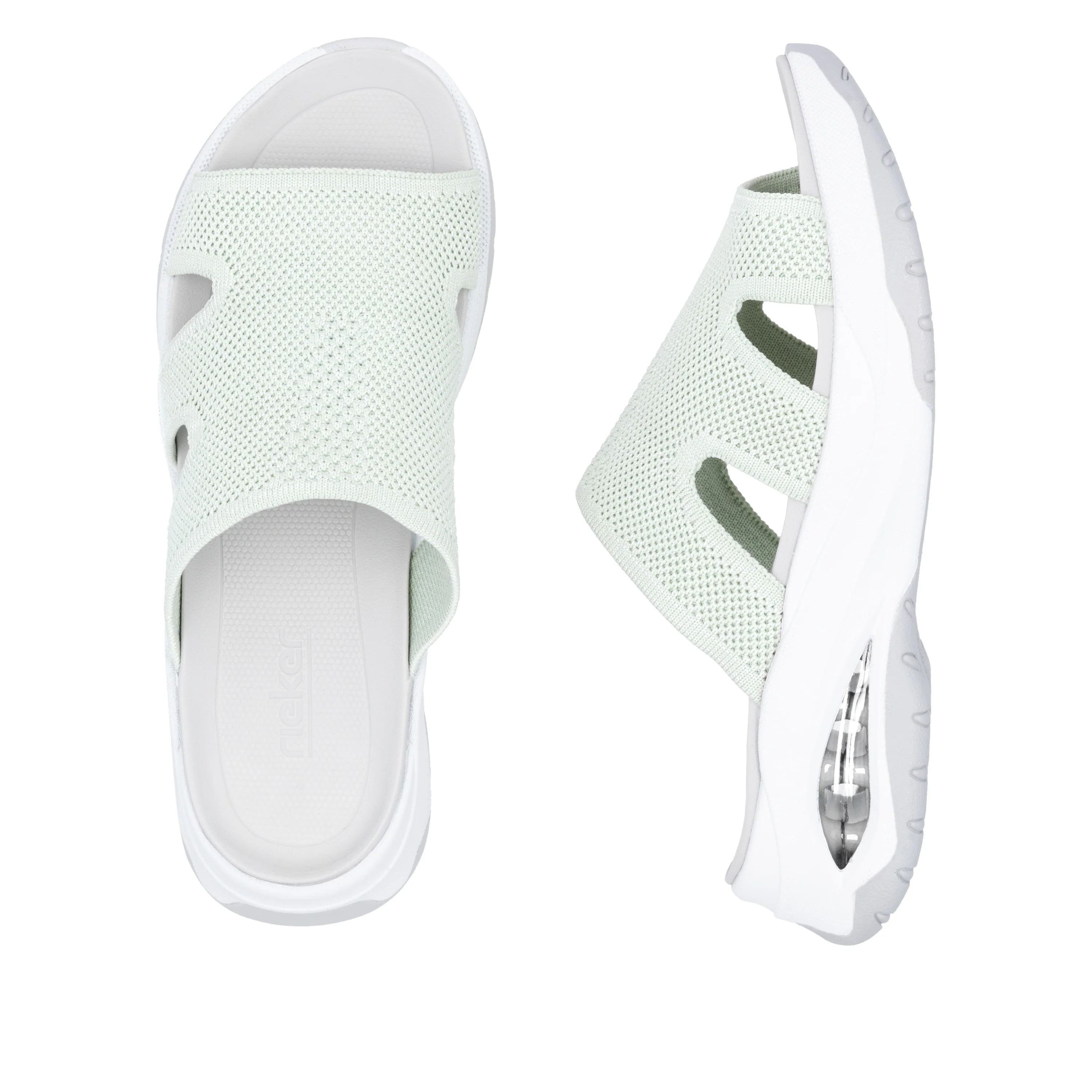 Rieker Sport Woman's Sandal - Green | W3150-52 - Image 9