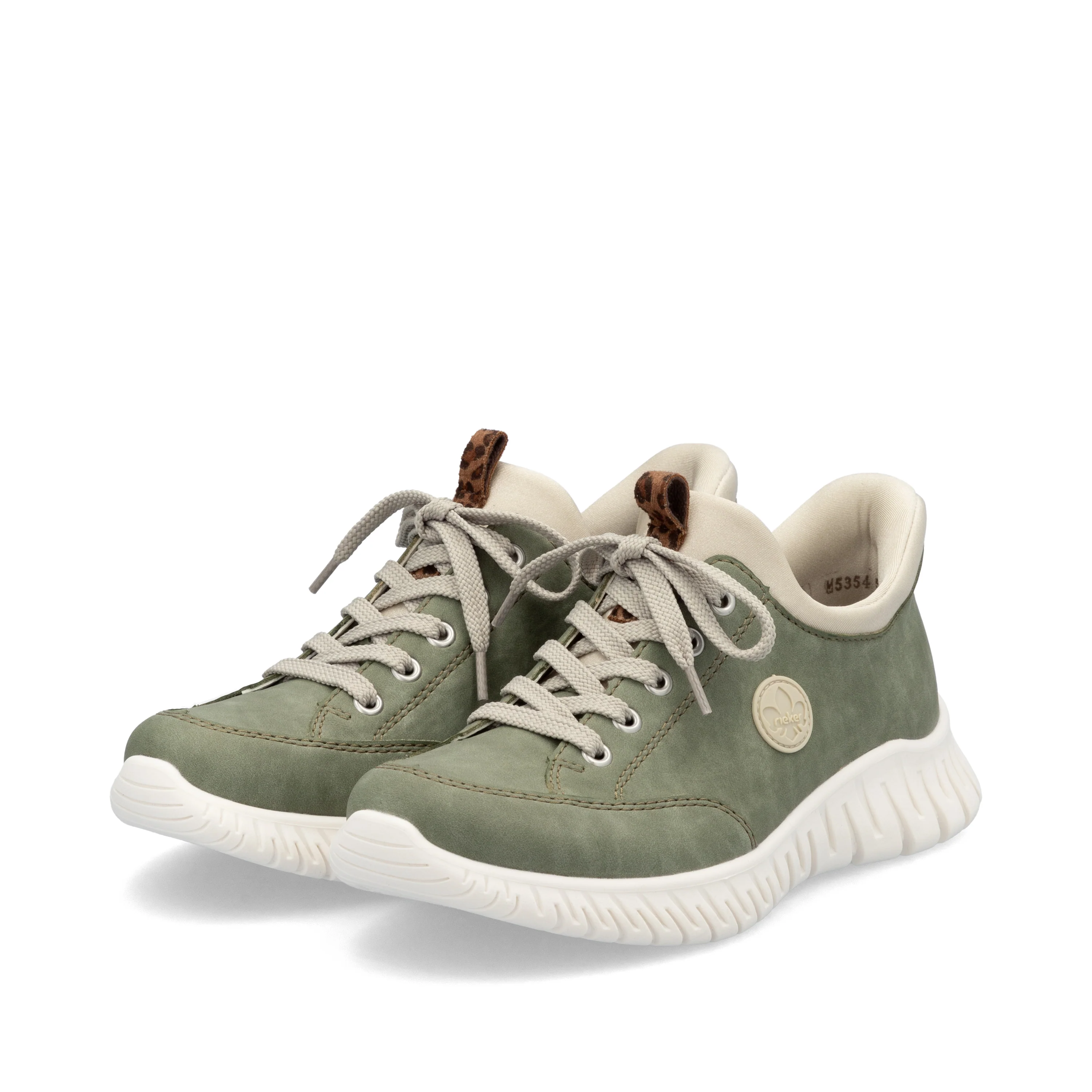 Rieker Woman's Shoes - Green | M5354-52 - Image 8