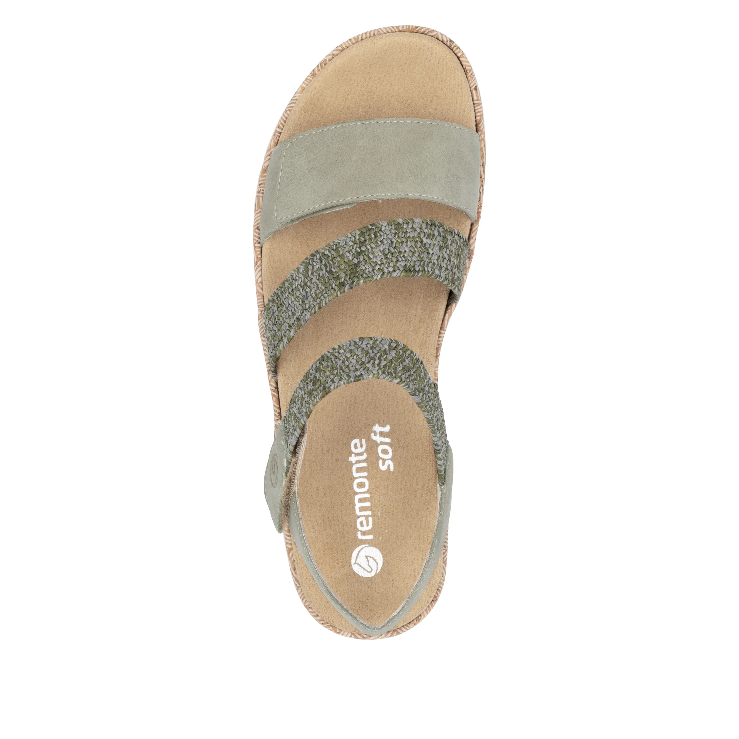remonte Woman's Sandals - Green | R6861-52 - Image 4