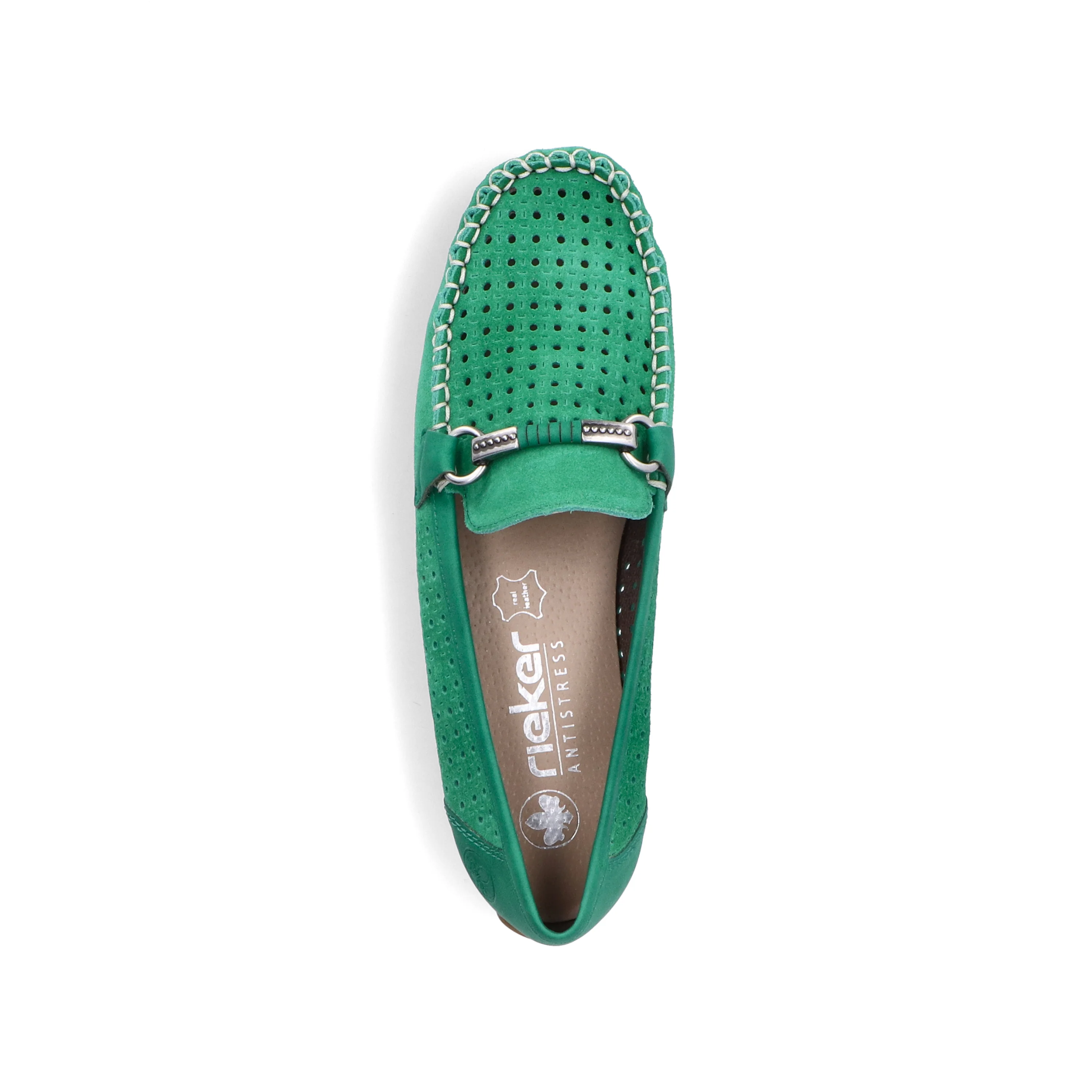 Rieker Woman's Shoes - Green | 40253-54 - Image 4