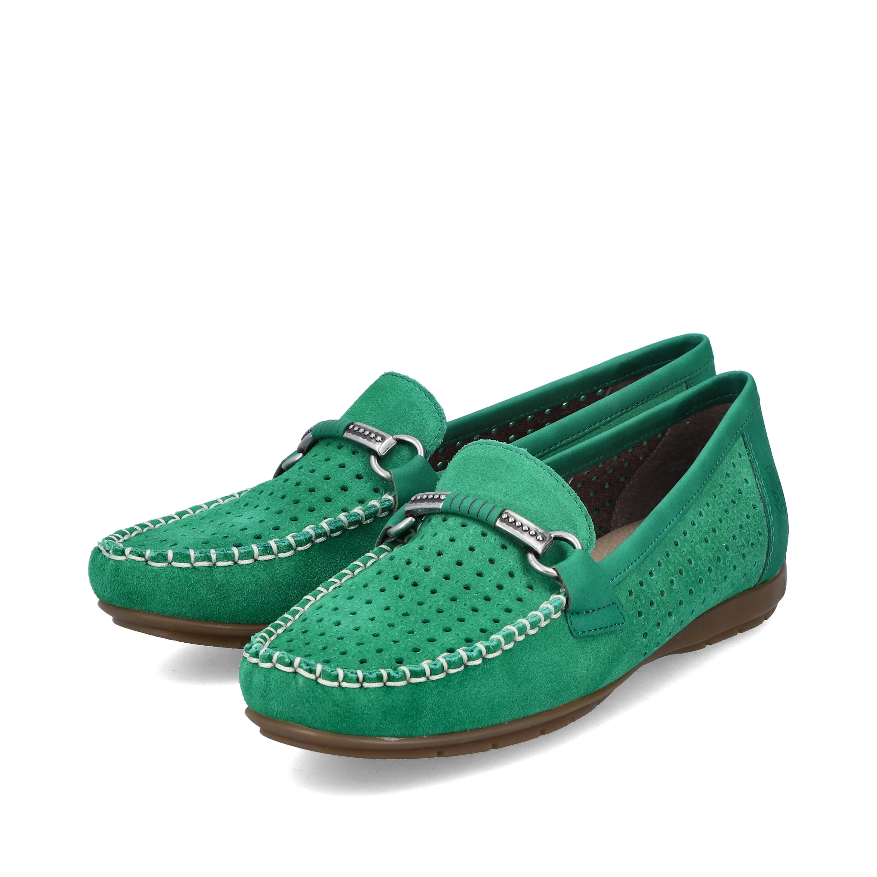 Rieker Woman's Shoes - Green | 40253-54 - Image 8