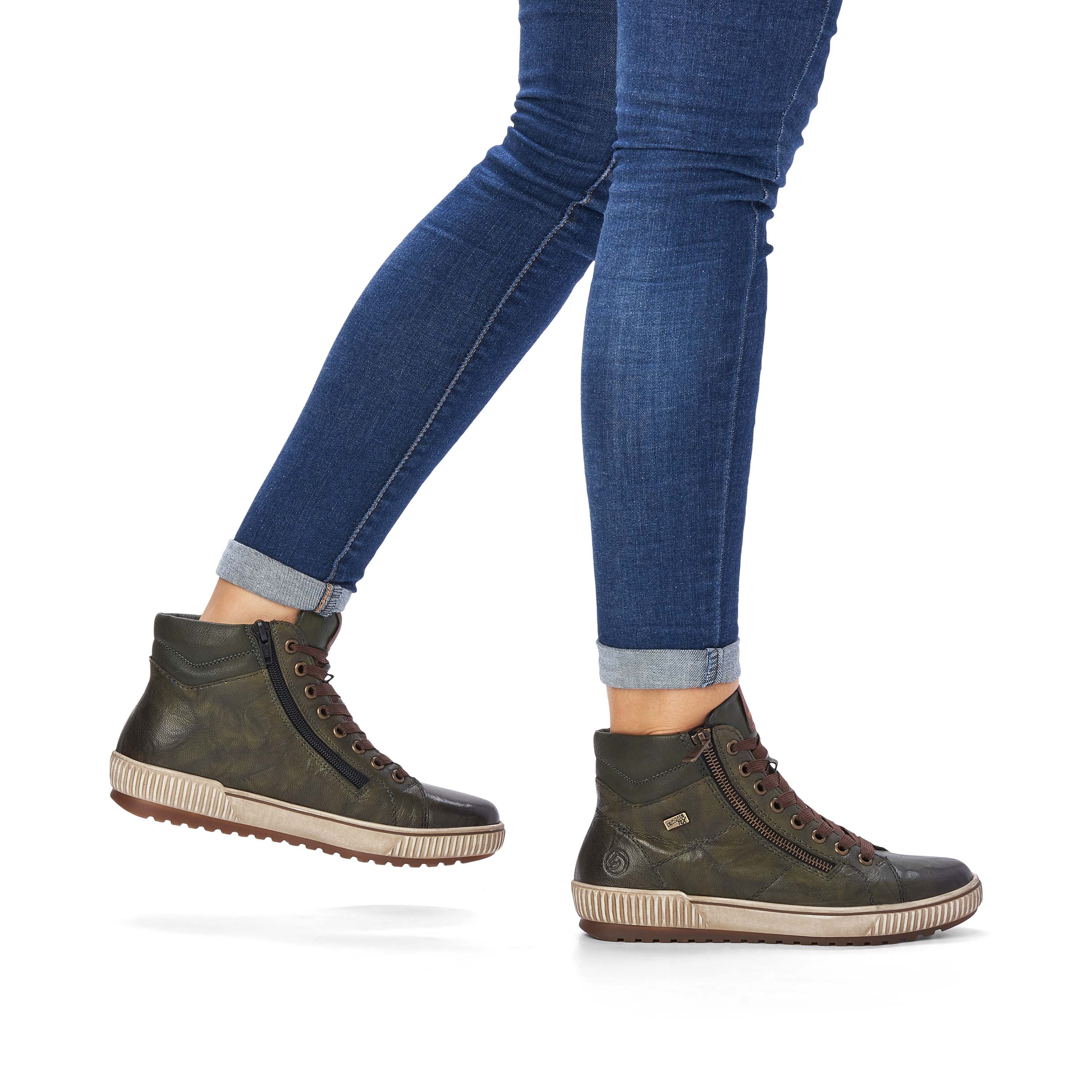 remonte Woman's Boots - Green | D0772-52 - Image 10