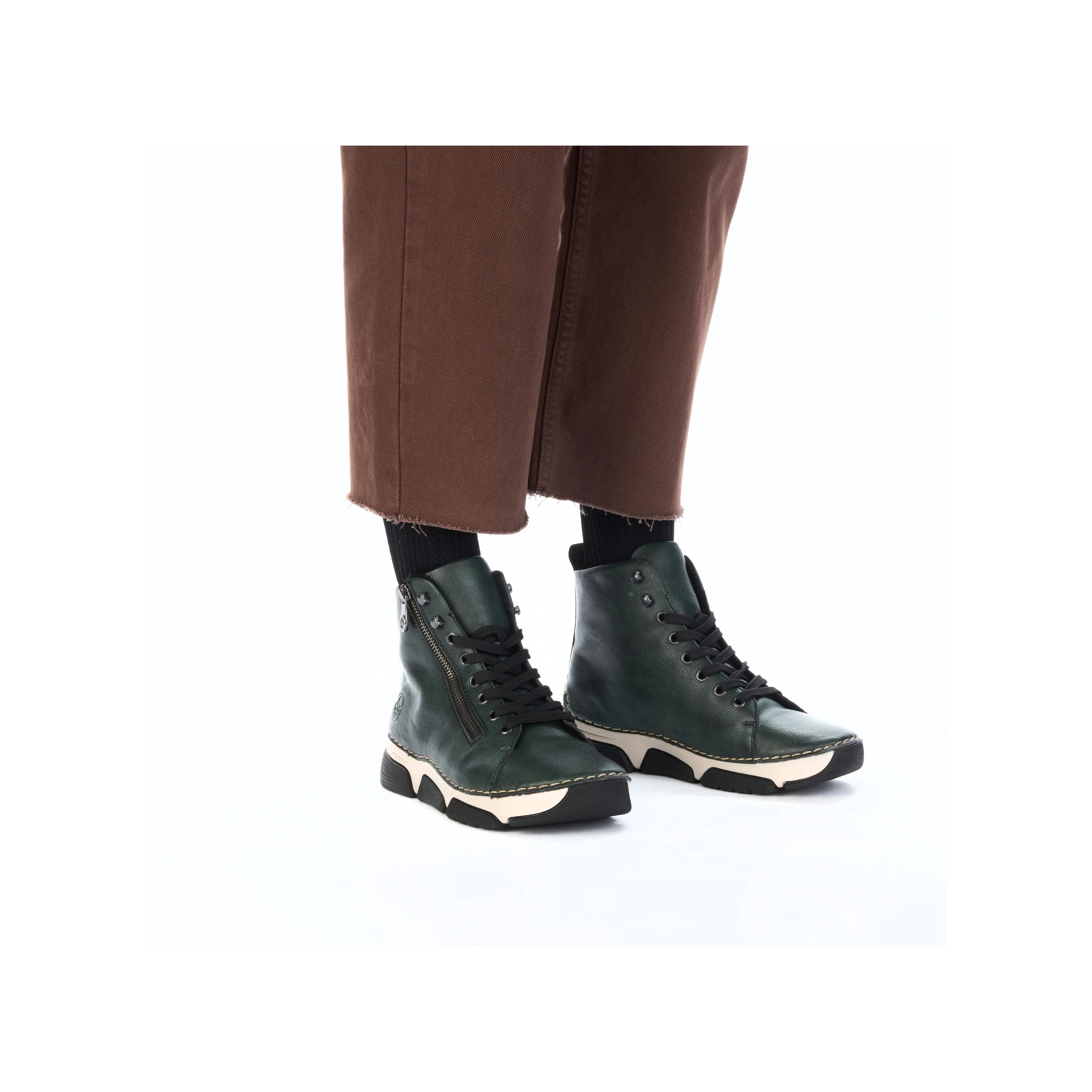 Rieker Woman's Boots - Green | 45920-54 - Image 10