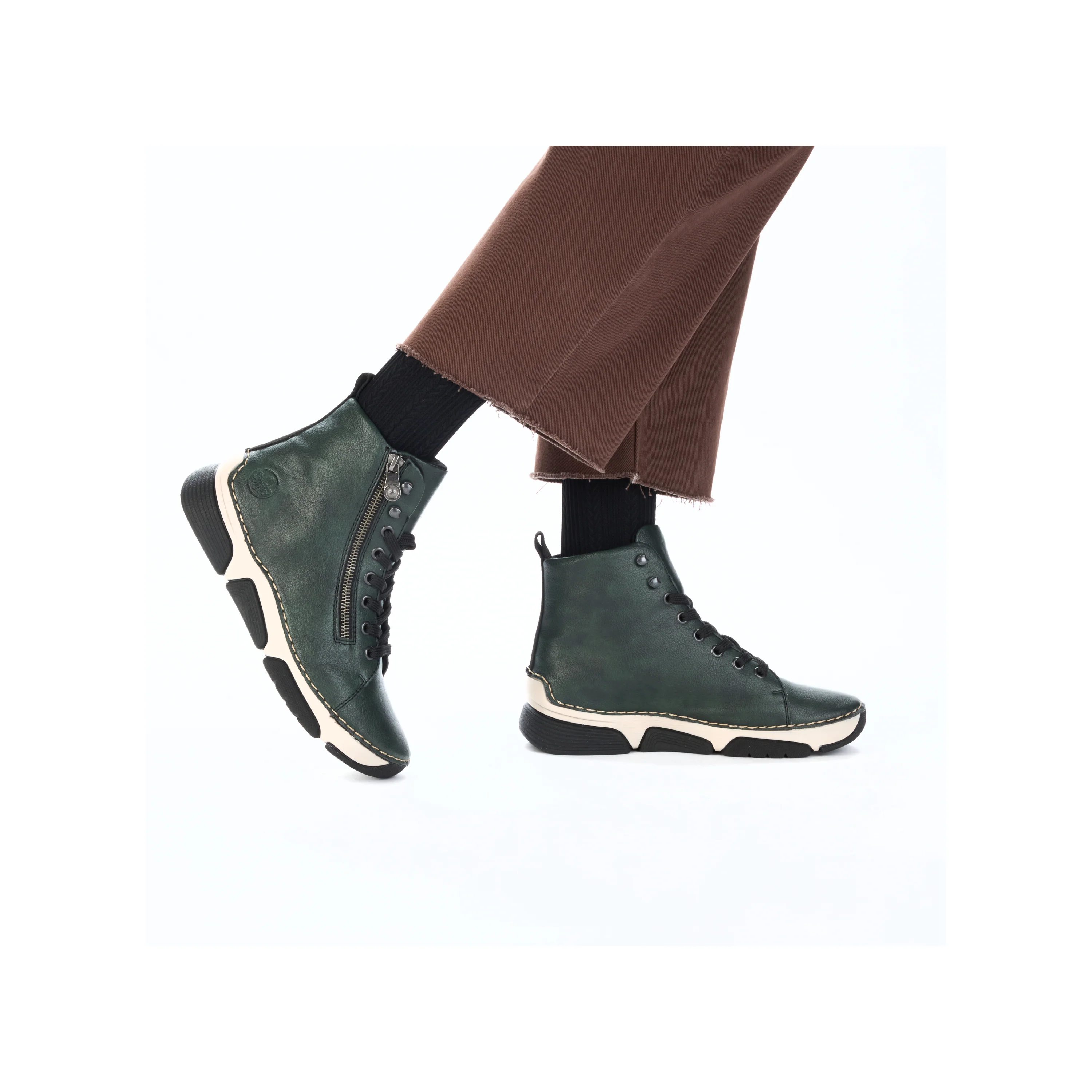 Rieker Woman's Boots - Green | 45920-54 - Image 11