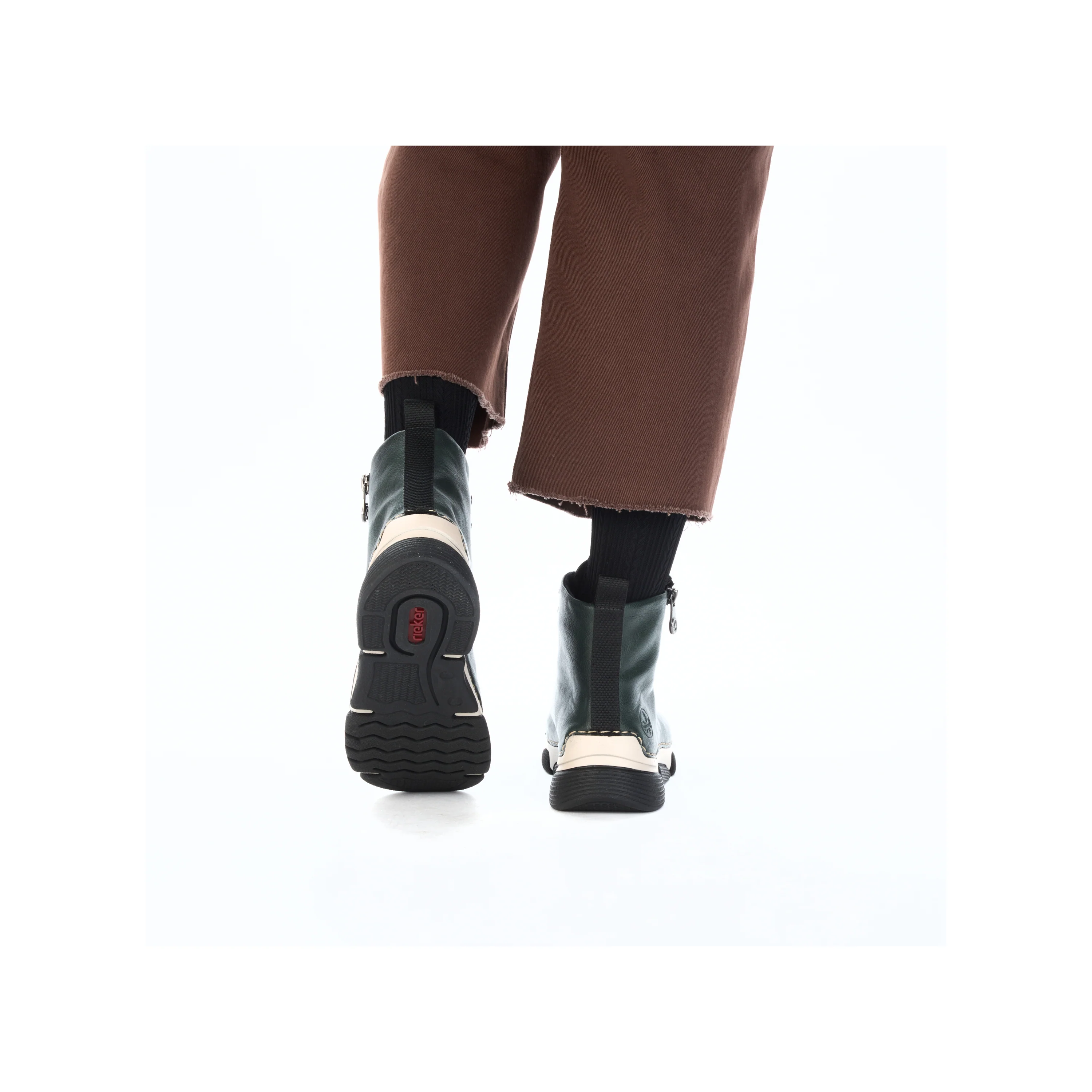 Rieker Woman's Boots - Green | 45920-54 - Image 12