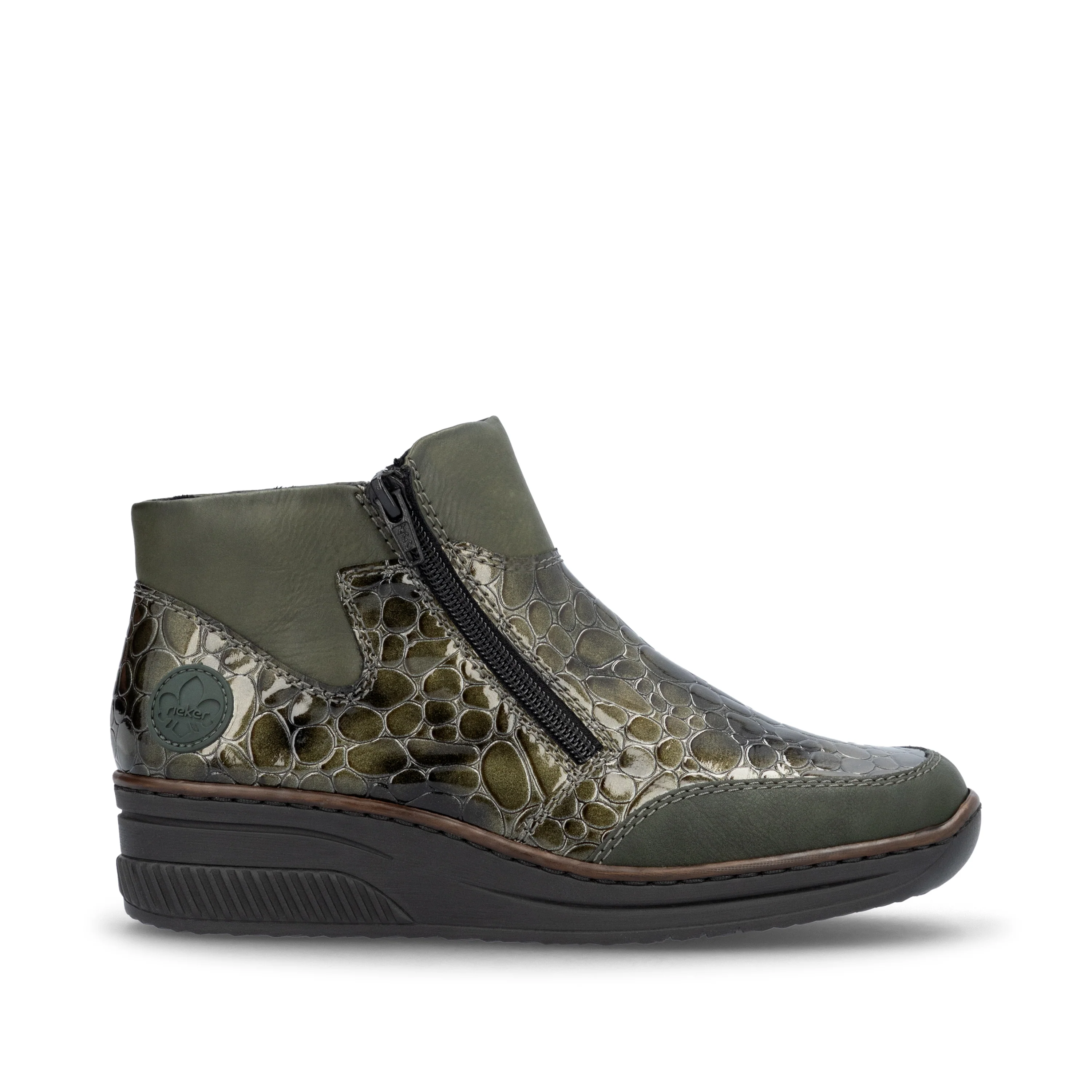 Rieker Woman's Boots - Green | 48754-54 - Image 11