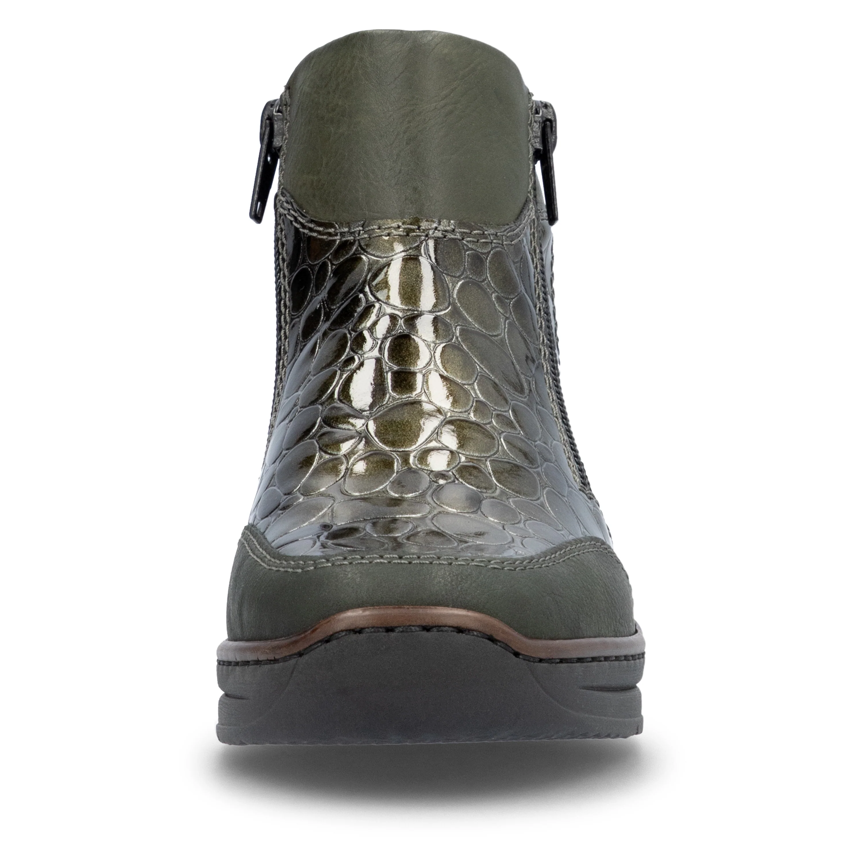 Rieker Woman's Boots - Green | 48754-54 - Image 6