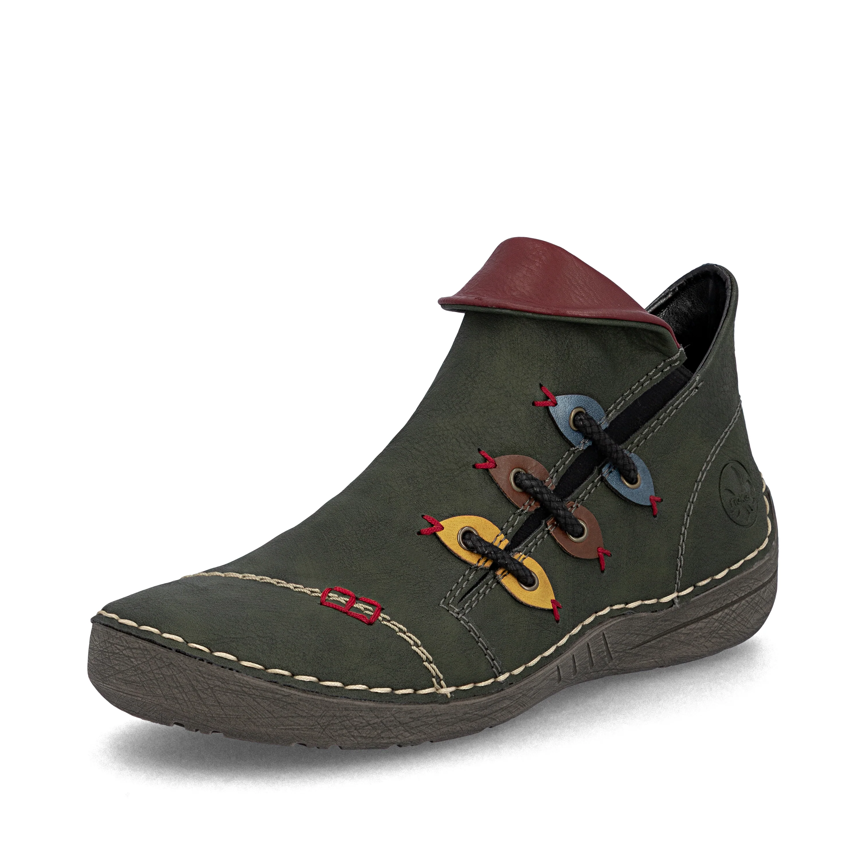 Rieker Woman's Boots - Green | 72581-54
