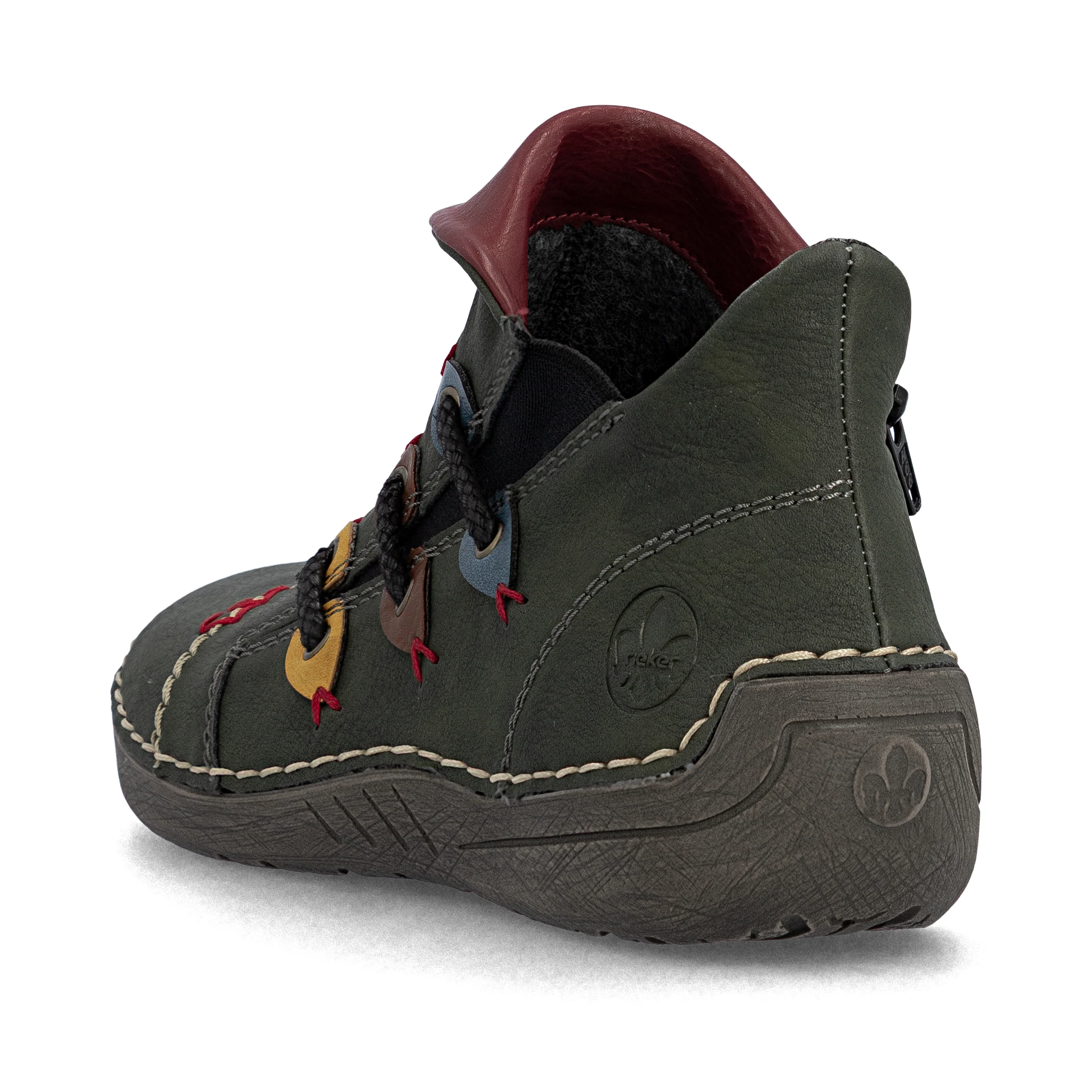 Rieker Woman's Boots - Green | 72581-54 - Image 3