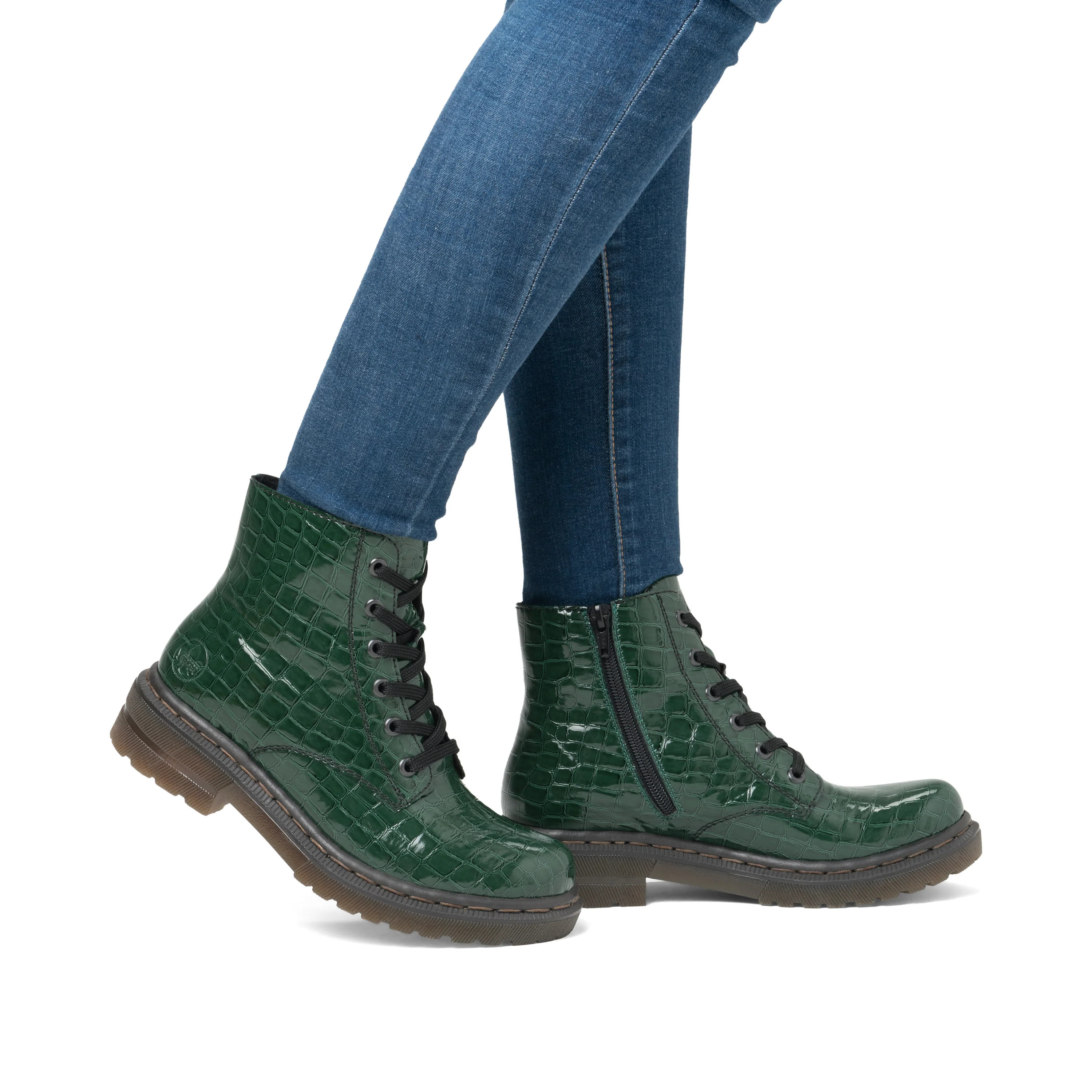 Rieker Woman's Boots - Green | 78240-54 - Image 10