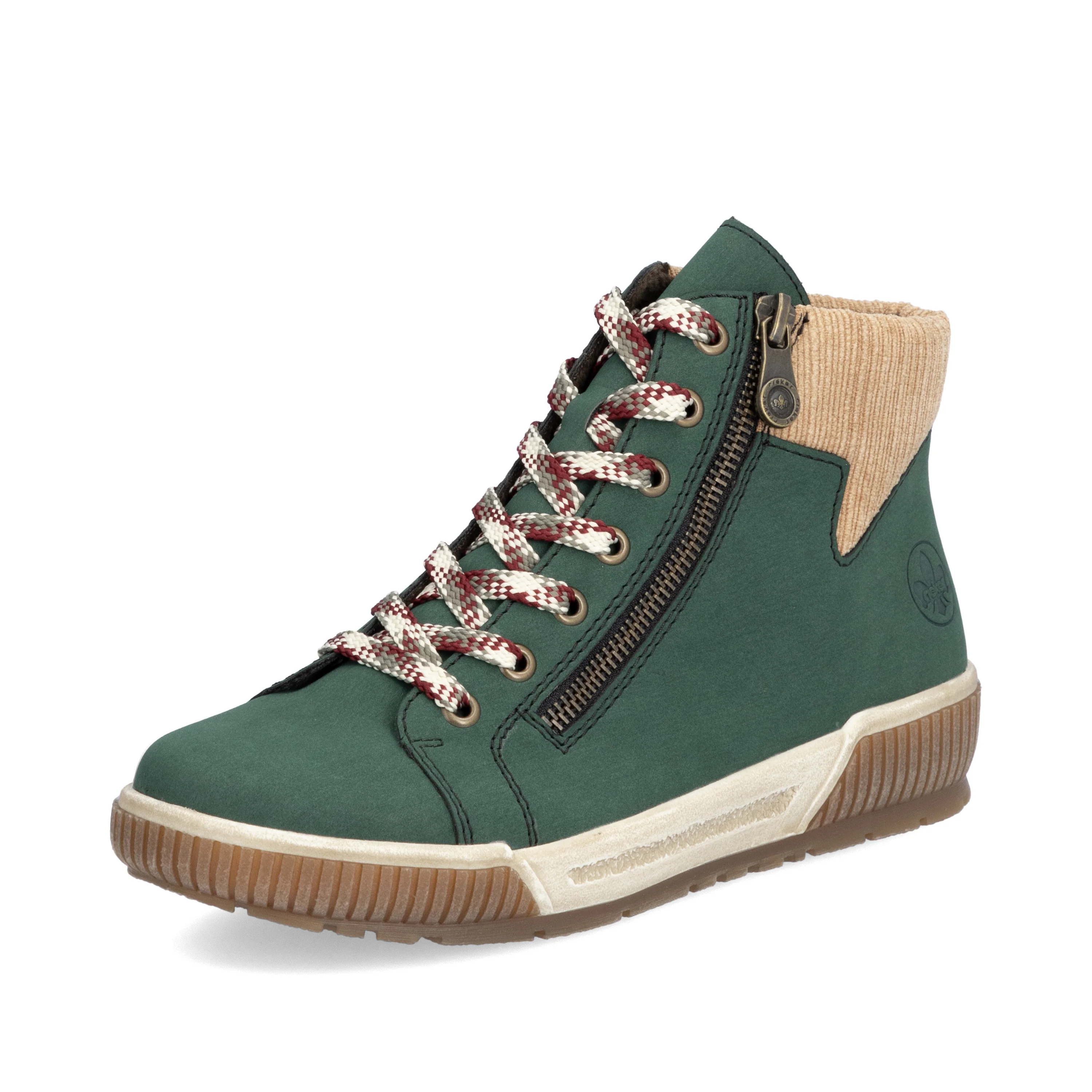 Rieker Woman's Boots - Green | N0709-54