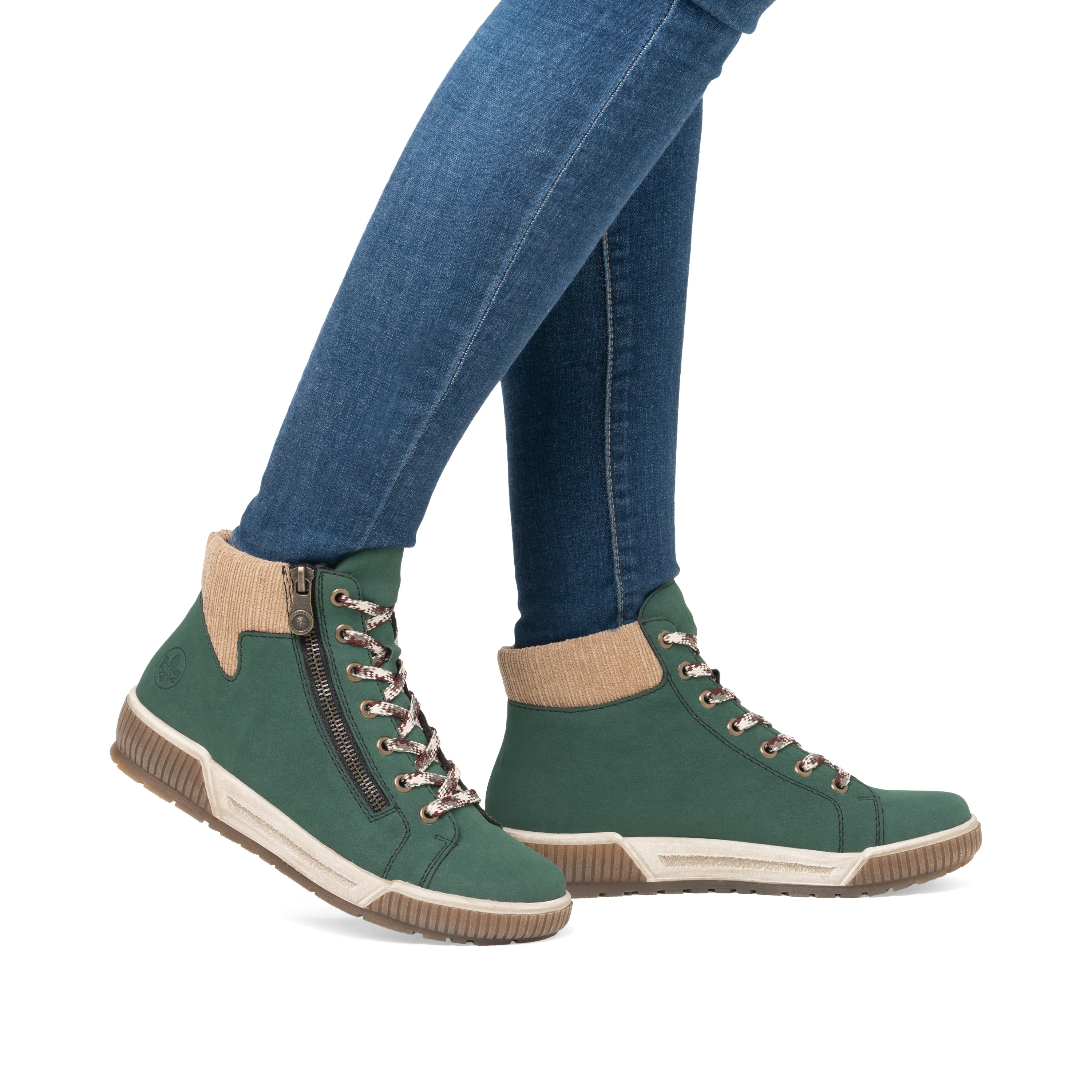 Rieker Woman's Boots - Green | N0709-54 - Image 10