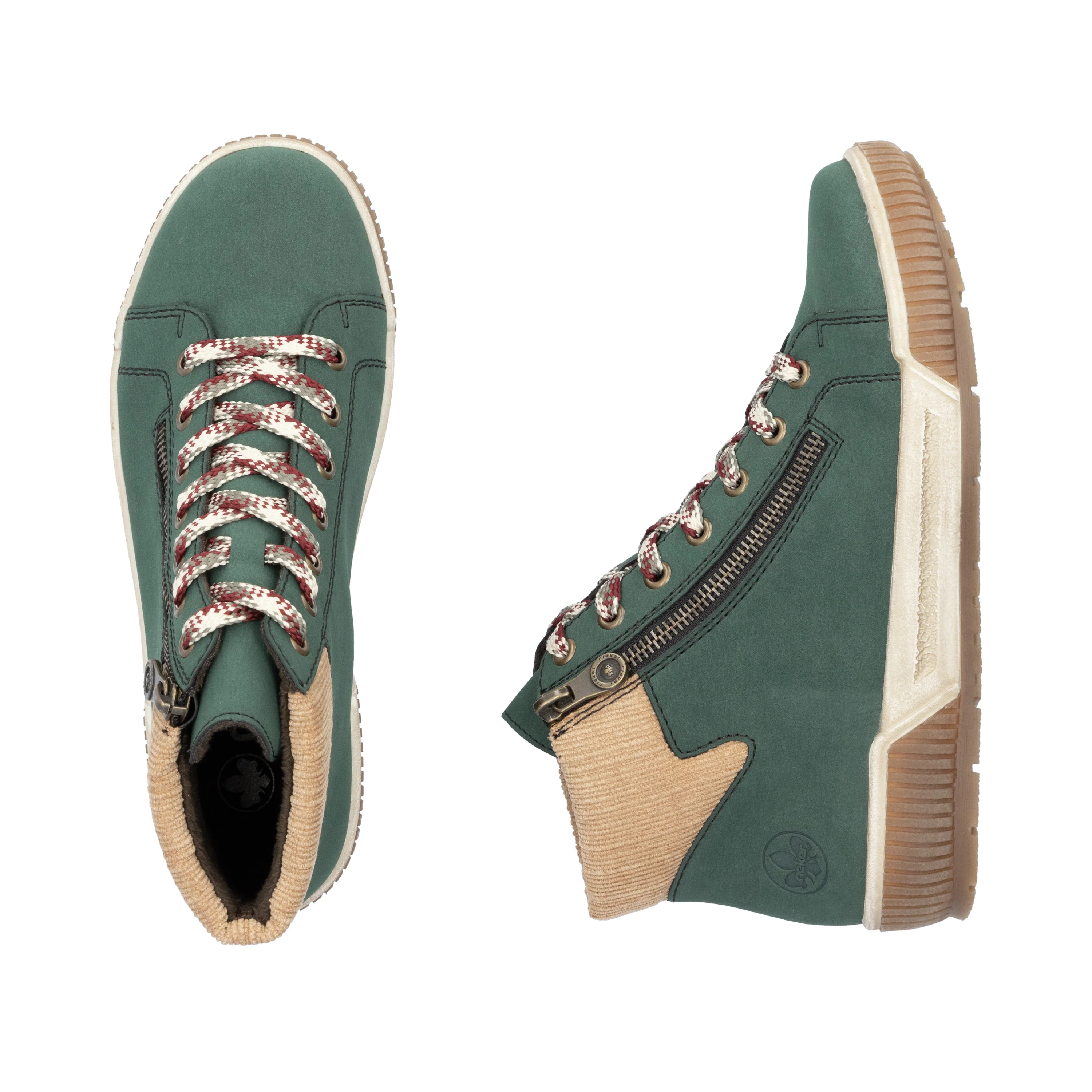 Rieker Woman's Boots - Green | N0709-54 - Image 9