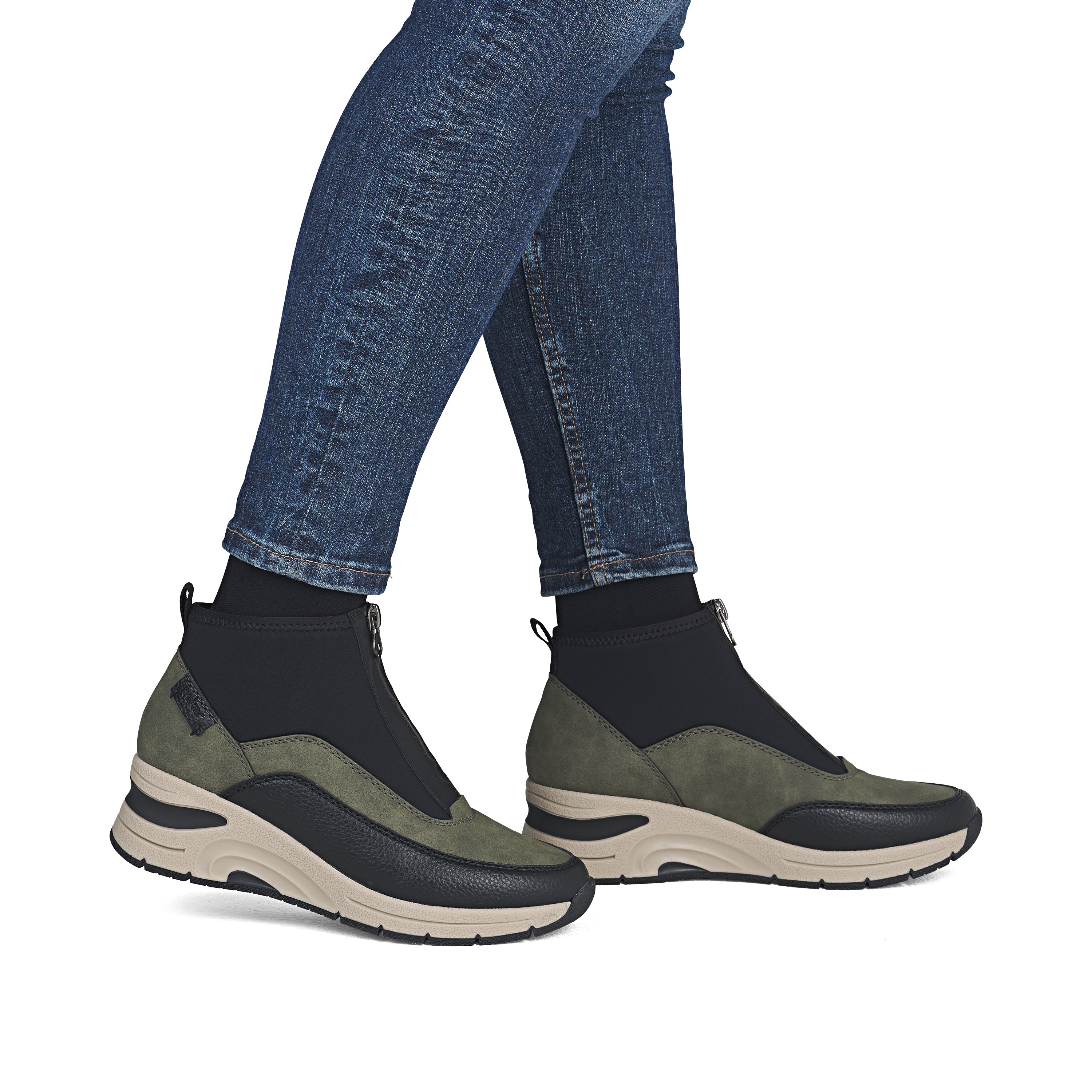 Rieker Woman's Boots - Green | N9362-54 - Image 10