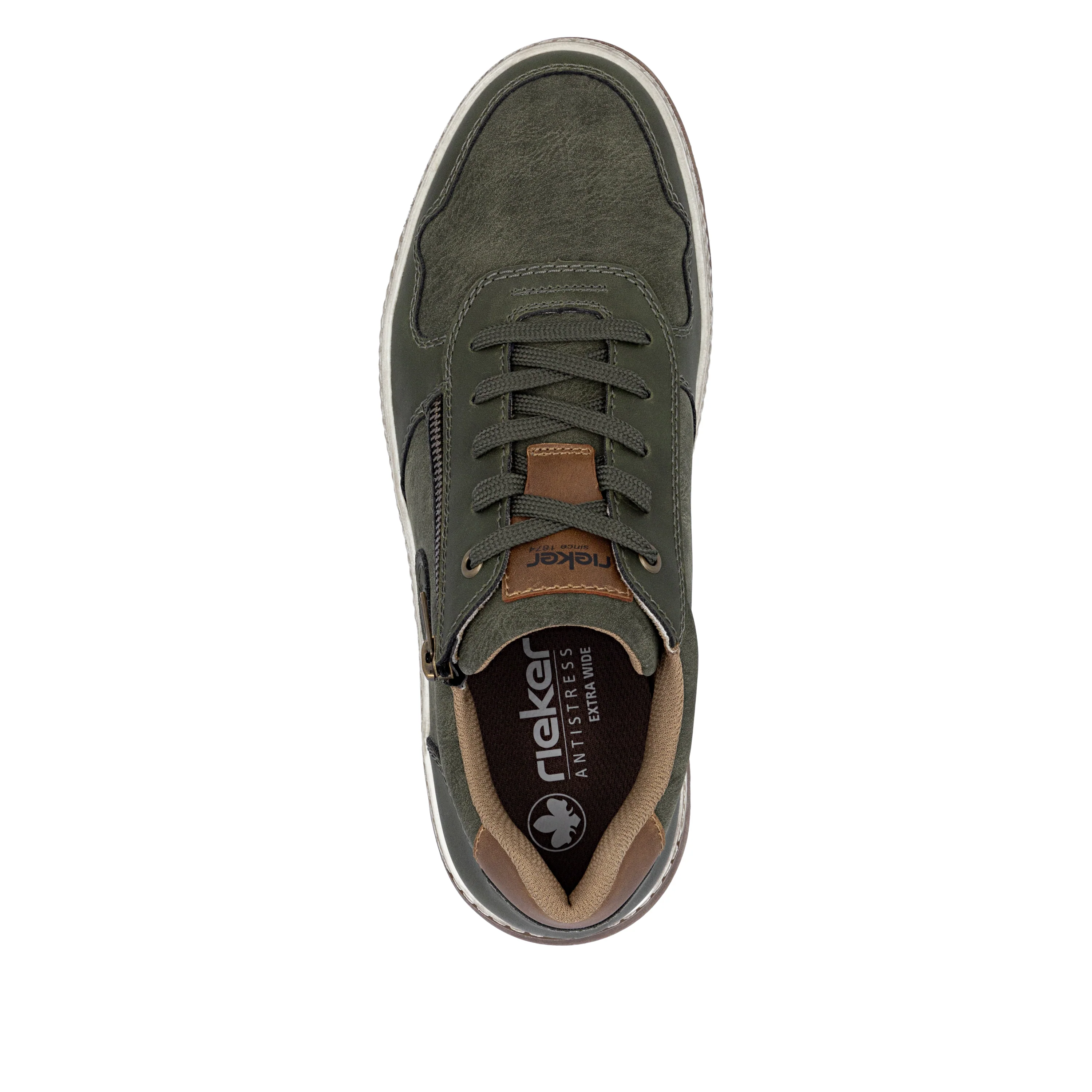 Rieker Men's Shoes - Green | 37029-52 - Image 4