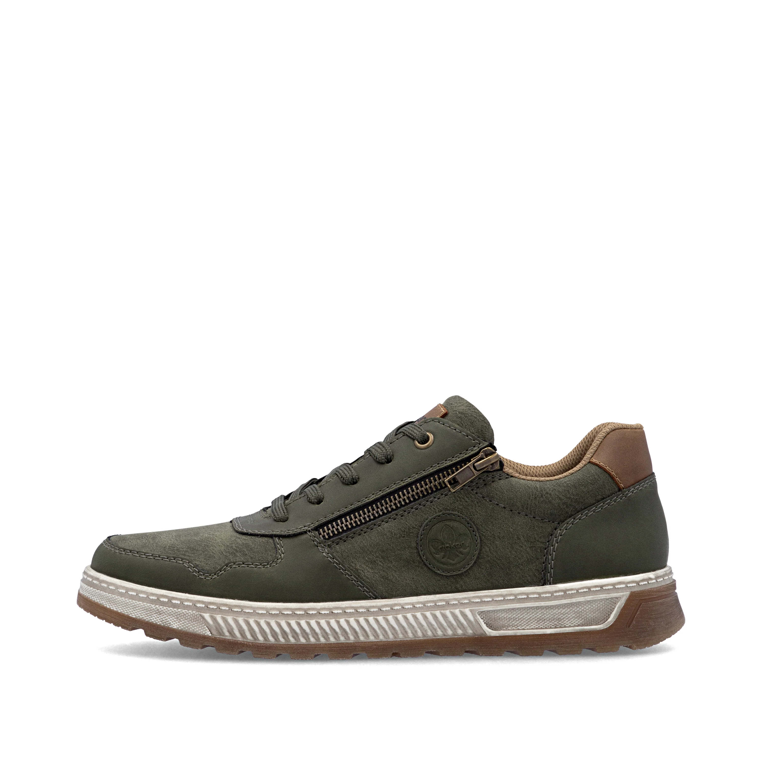 Rieker Men's Shoes - Green | 37029-52 - Image 5
