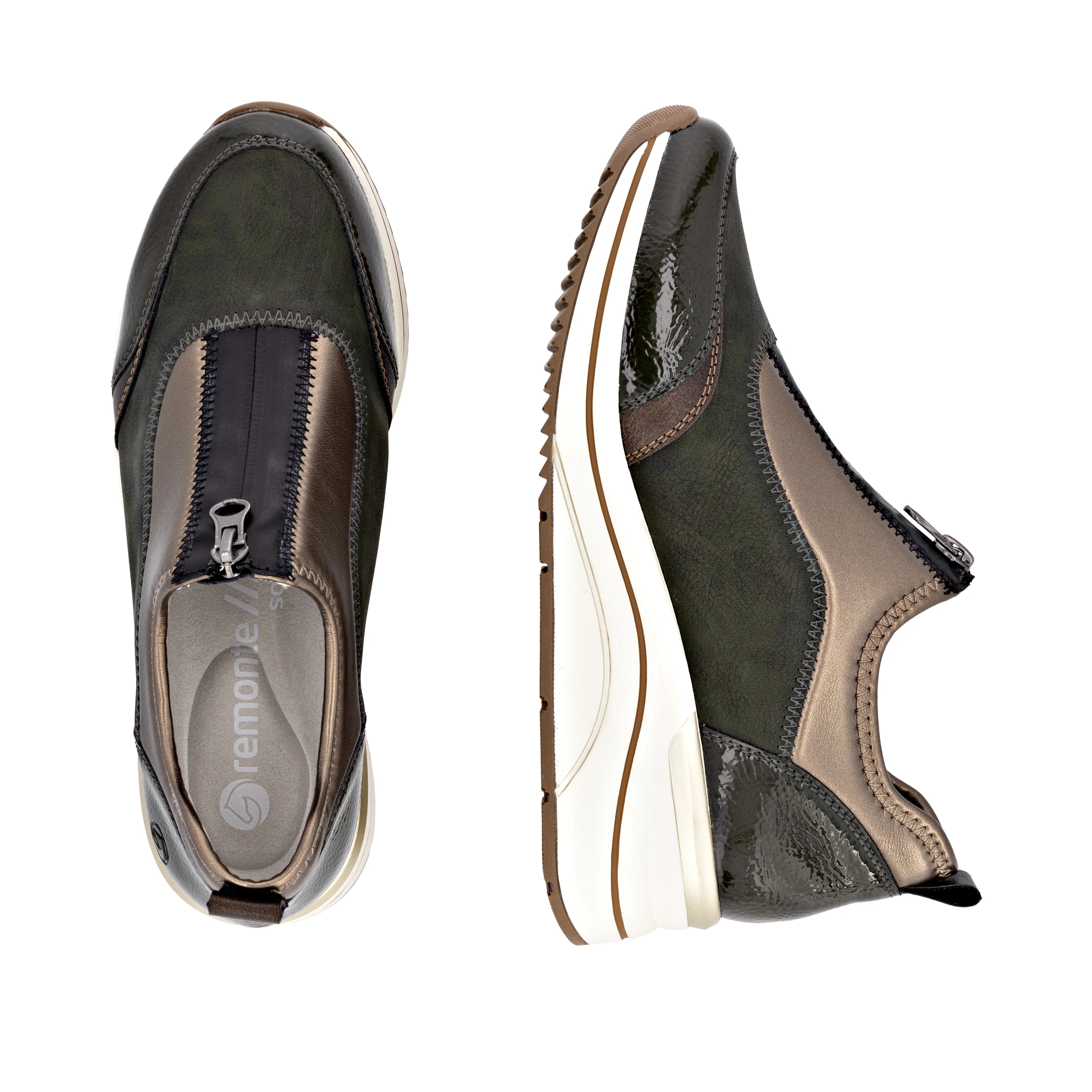 remonte Woman's Shoes - Green | D0T08-54 - Image 9