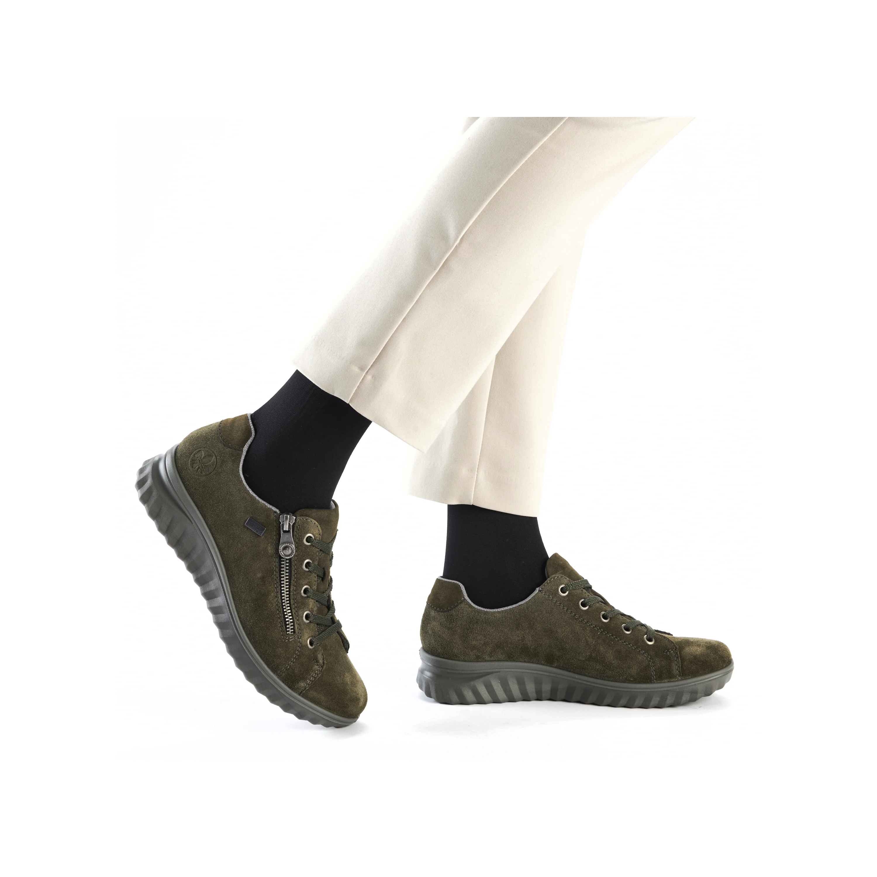 Rieker Woman's Shoes - Green | 59000-54 - Image 11