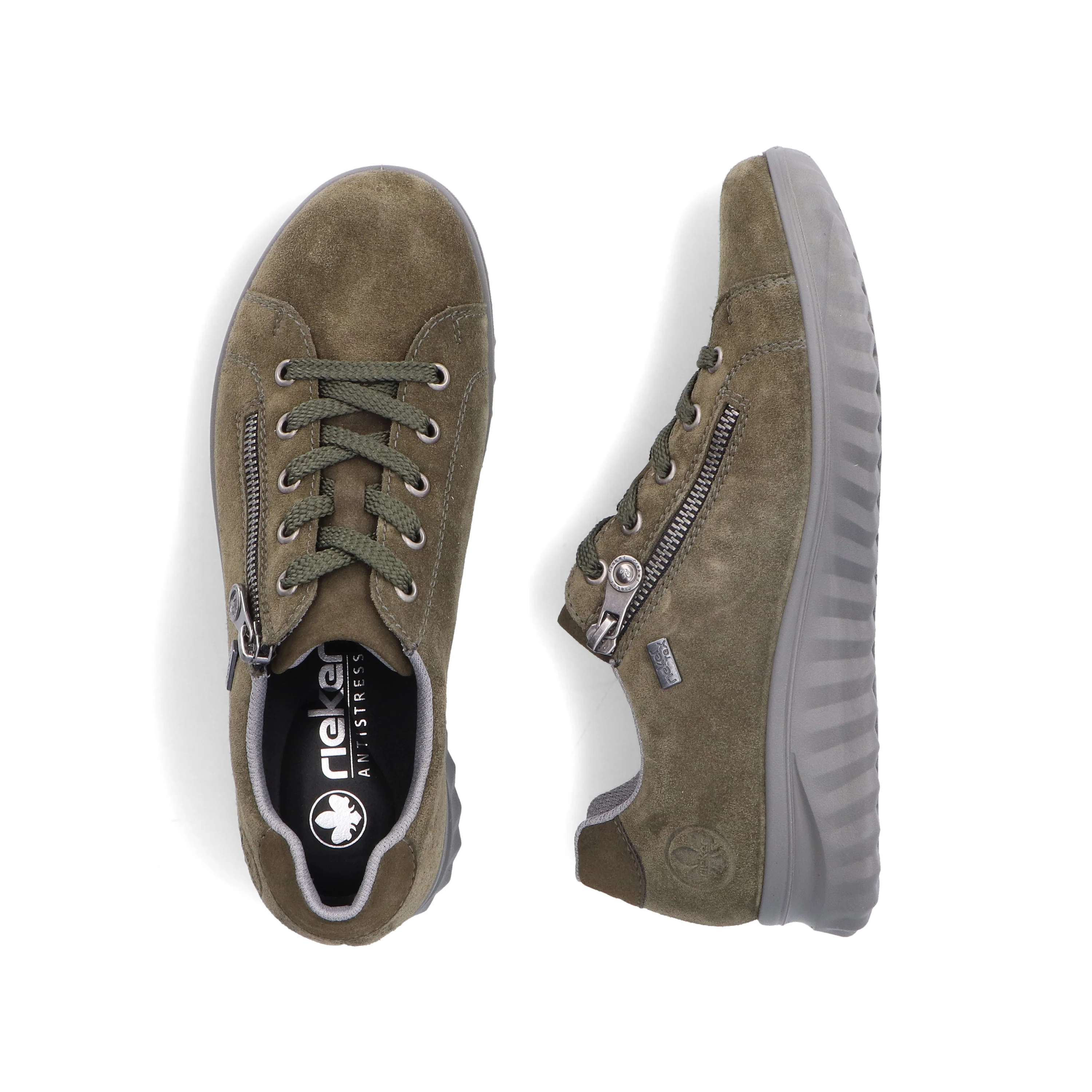 Rieker Woman's Shoes - Green | 59000-54 - Image 9