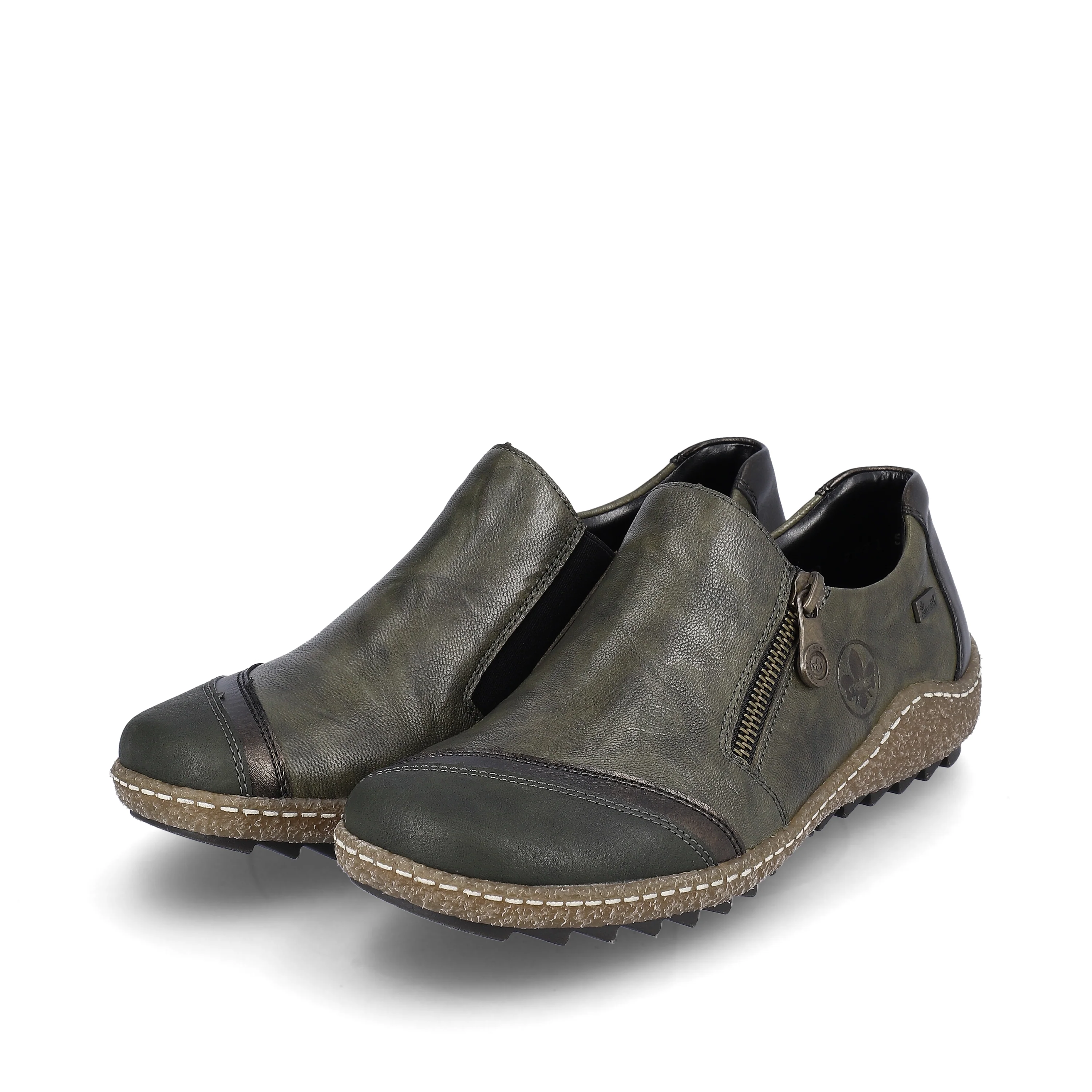 Rieker Woman's Shoes - Green | L7571-54 - Image 8