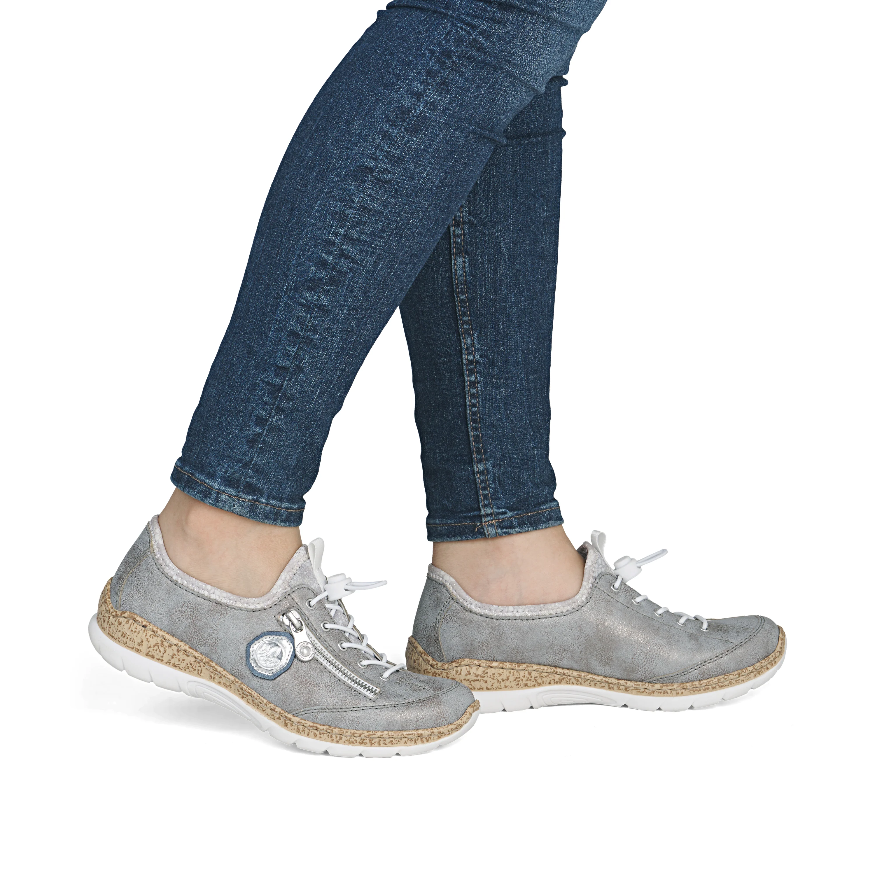 Rieker Woman's Shoes - Grey | N4263-40 - Image 10
