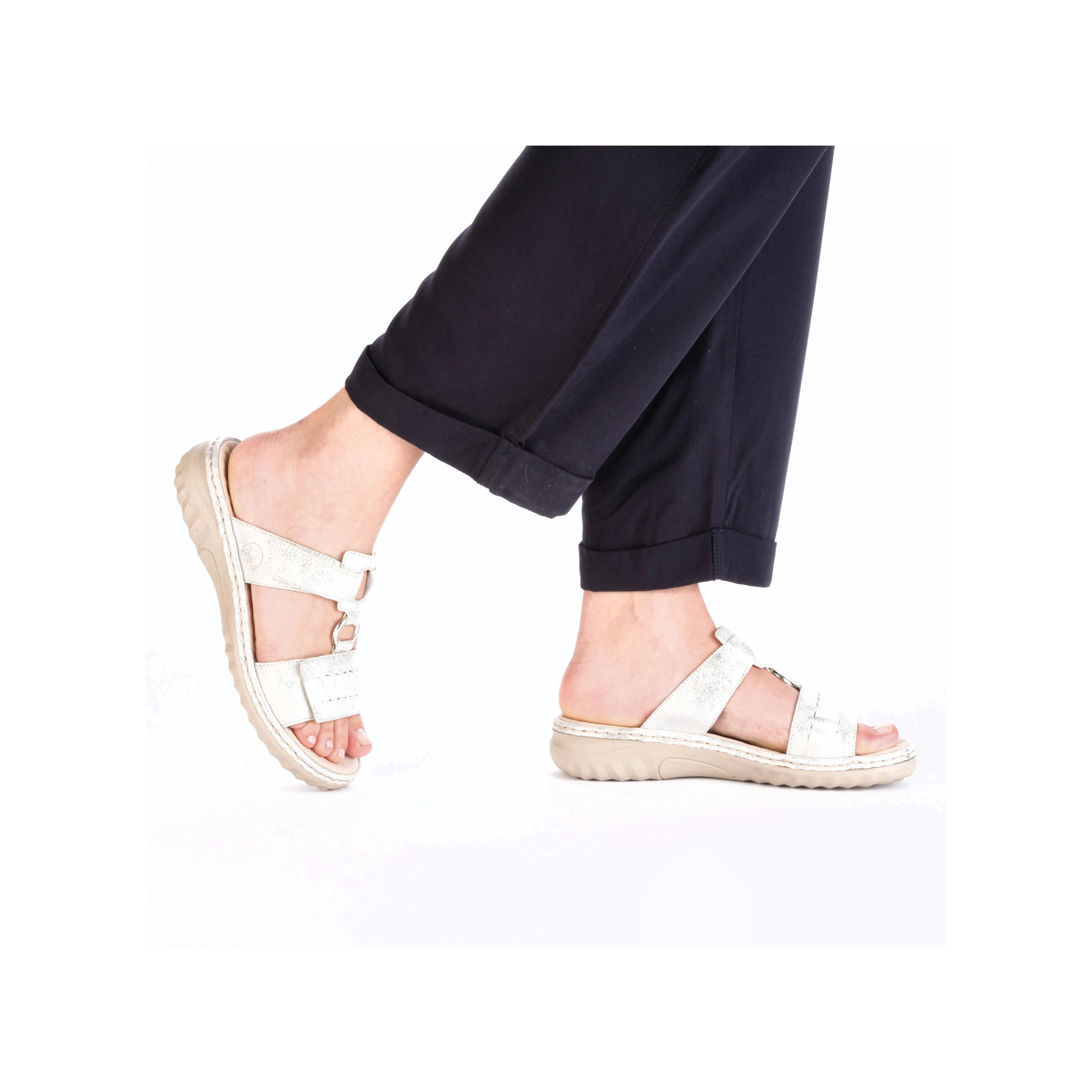 Rieker Woman's Sandals - Grey | 60481-40 - Image 11