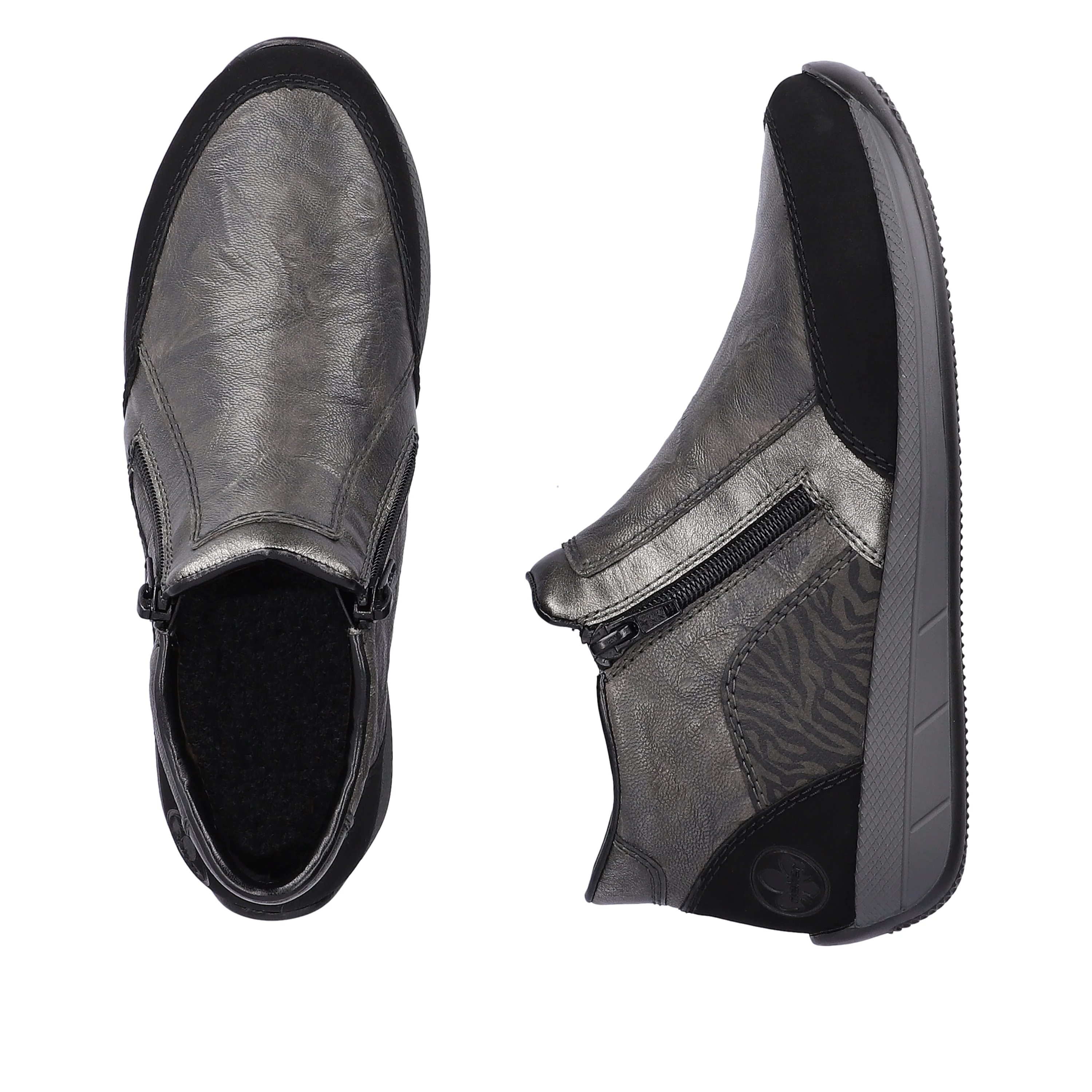 Rieker Woman's Boots - Grey | N1152-42 - Image 17