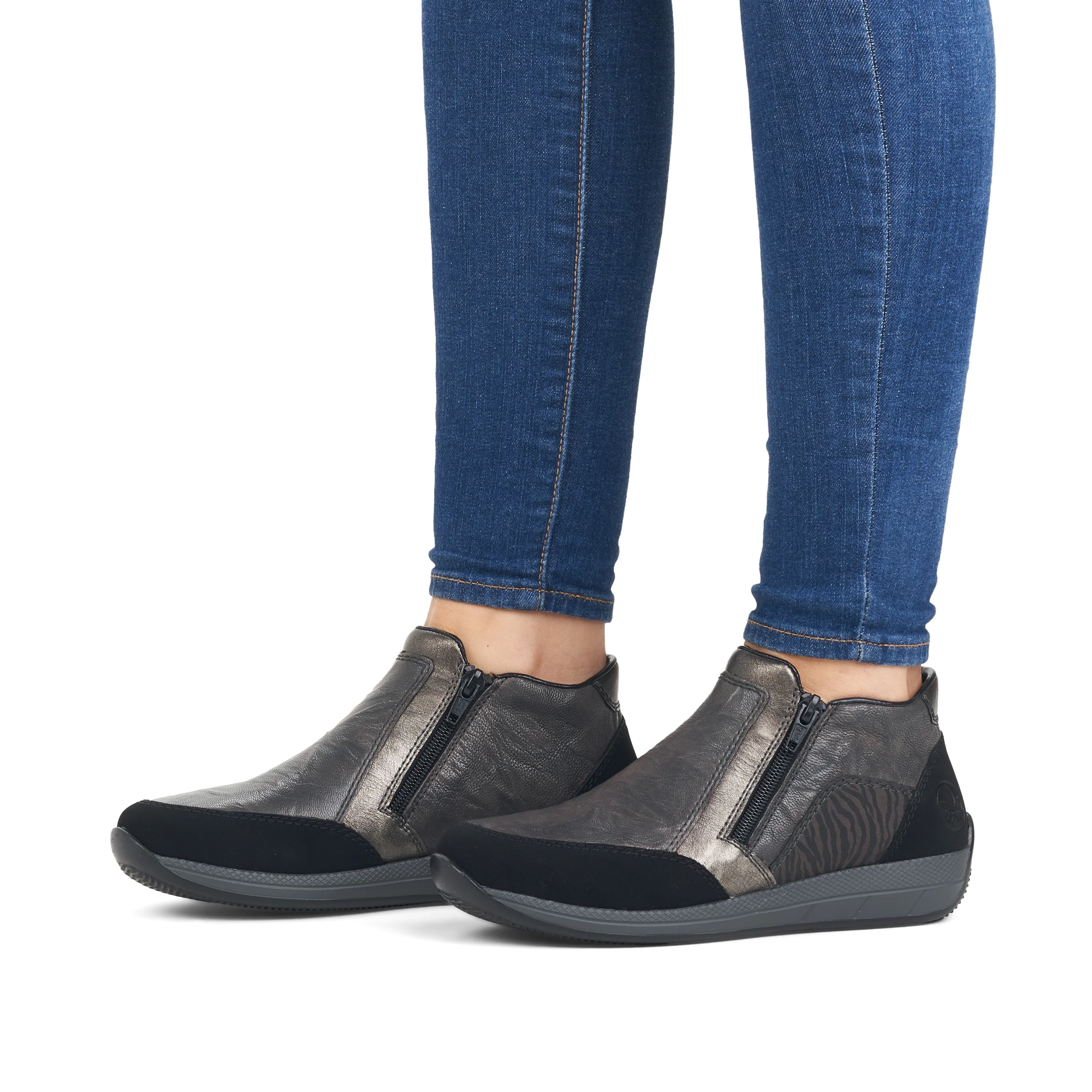 Rieker Woman's Boots - Grey | N1152-42 - Image 20
