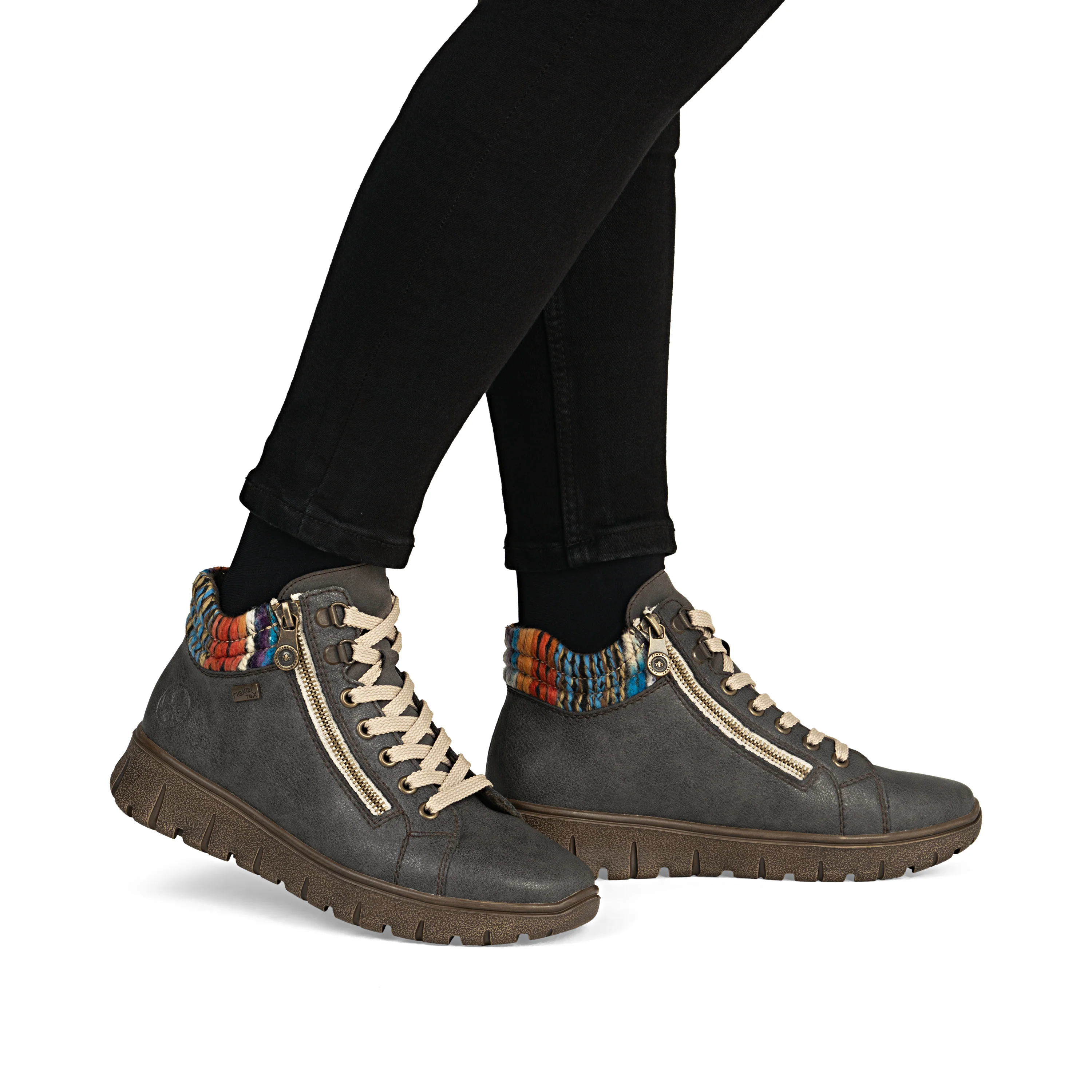 Rieker Woman's Boots - Grey | N1305-45 - Image 10