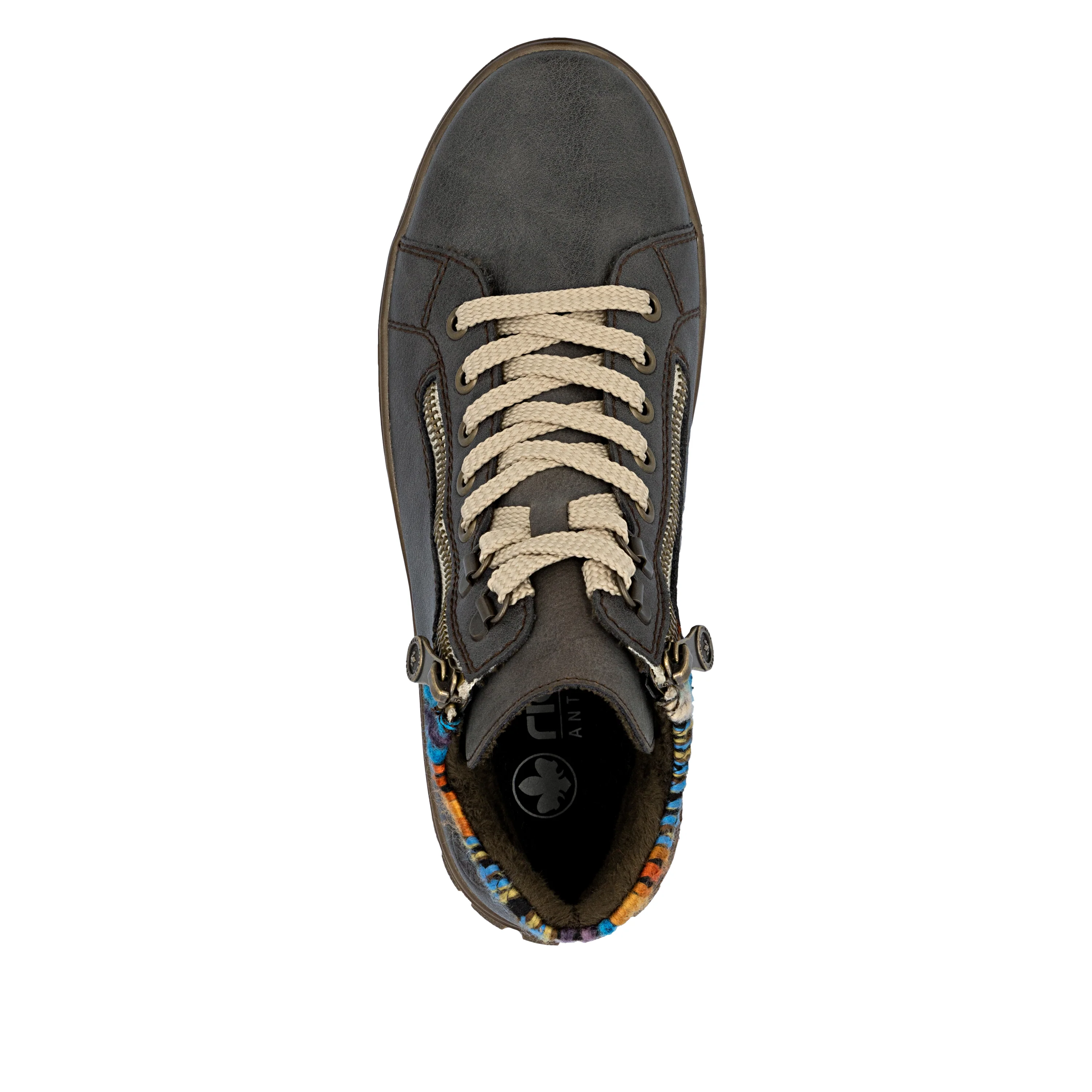 Rieker Woman's Boots - Grey | N1305-45 - Image 4
