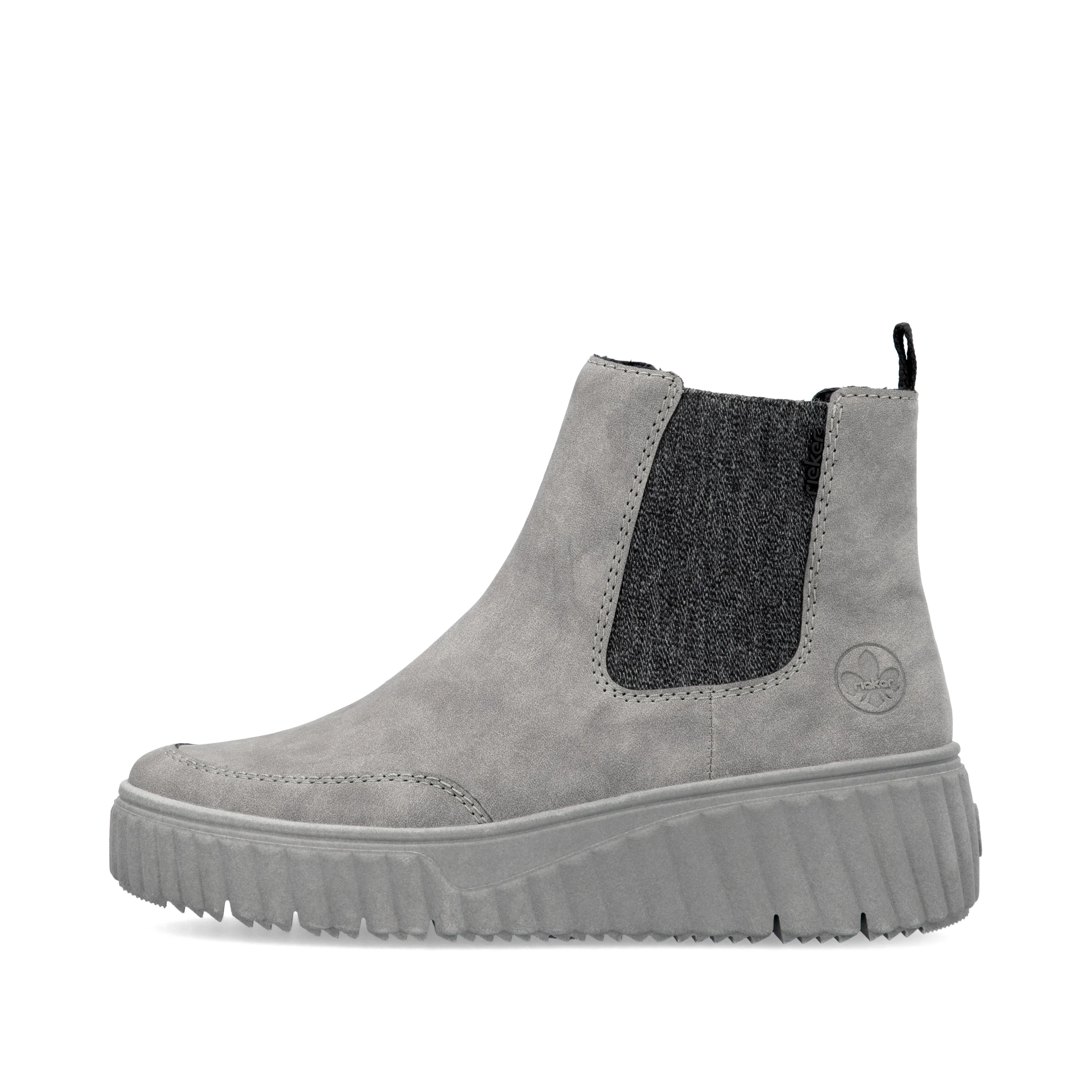 Rieker Woman's Boots - Grey | N2553-40 - Image 5