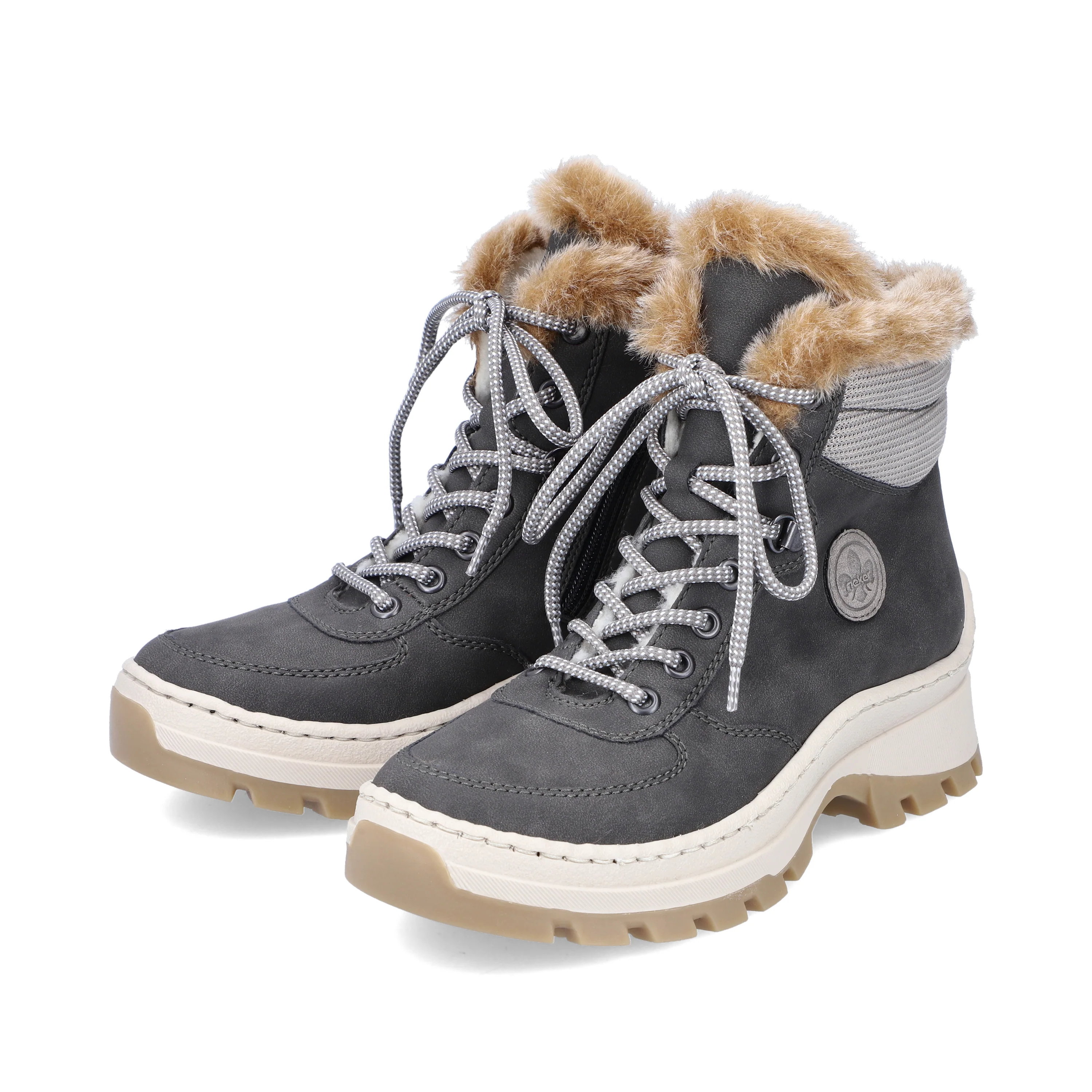 Rieker Woman's Boots - Grey | X9335-45 - Image 14