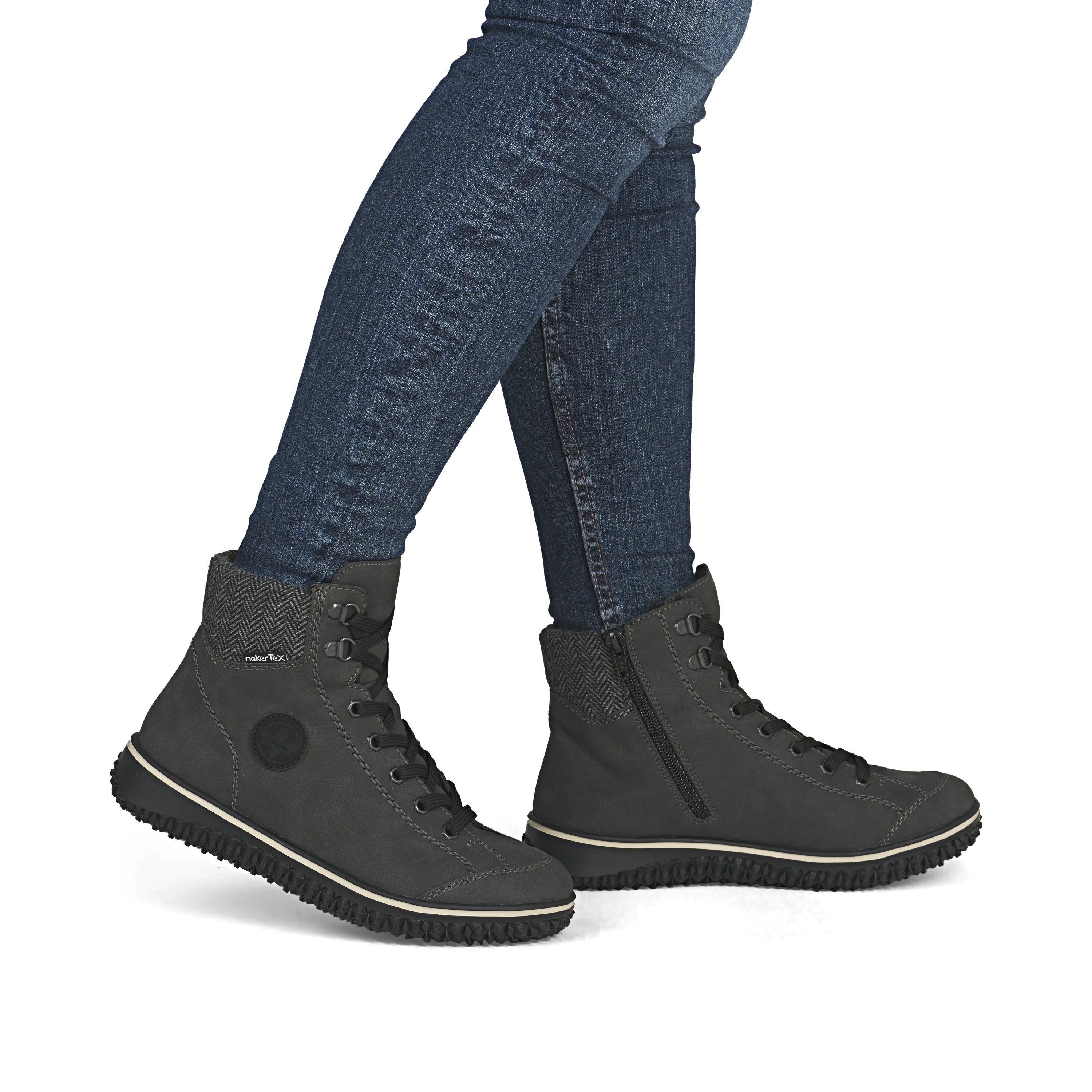 Rieker Woman's Boots - Grey | Z4251-45 - Image 10