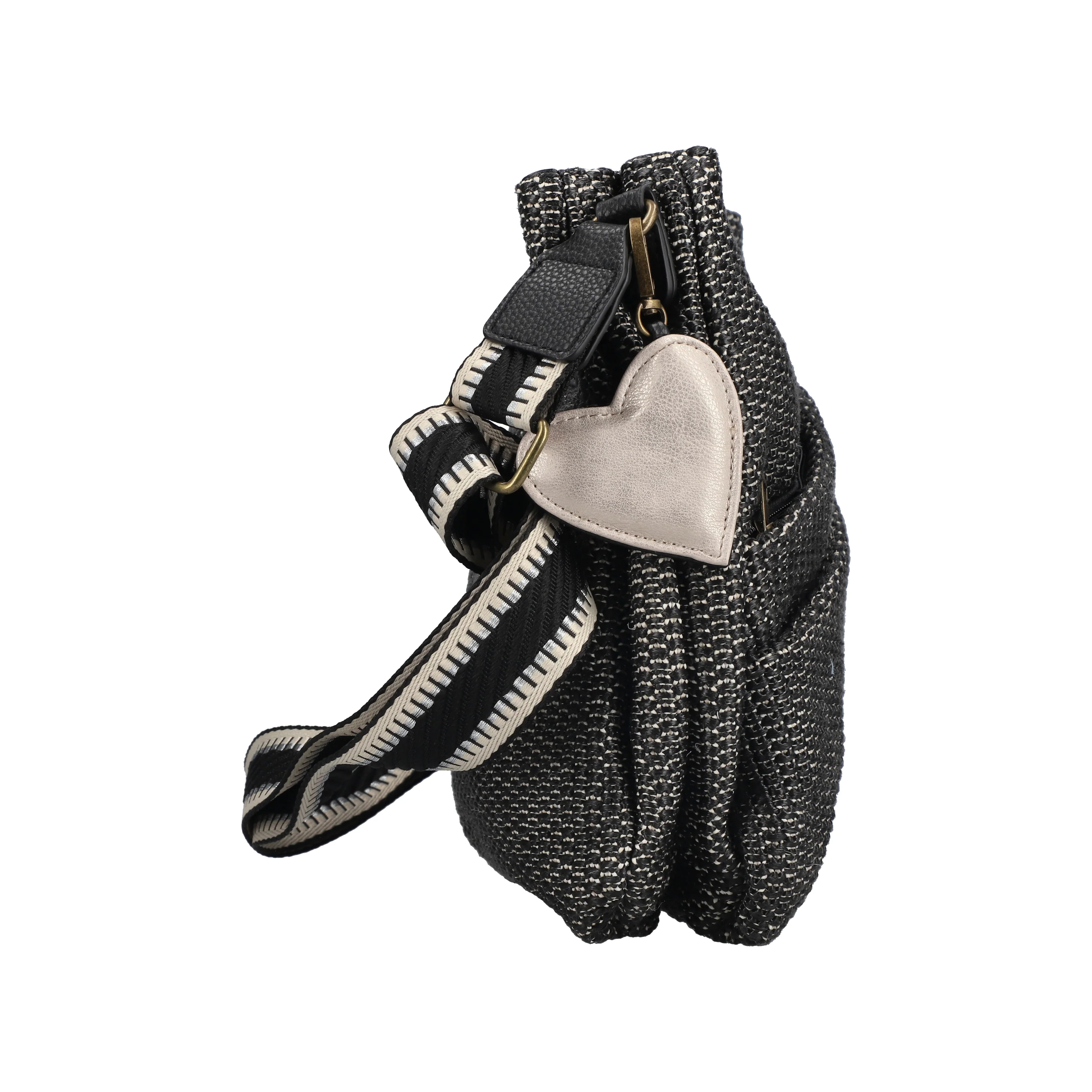 Rieker Women's Shoulder Bag - Black | H1004-92 - Image 7