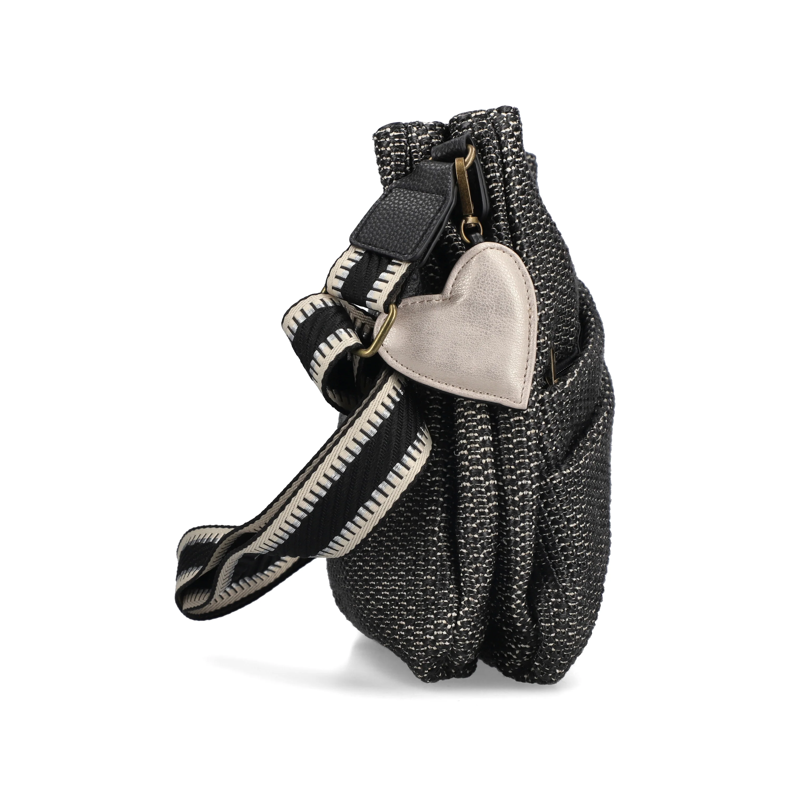 Rieker Women's Shoulder Bag - Black | H1004-92 - Image 8