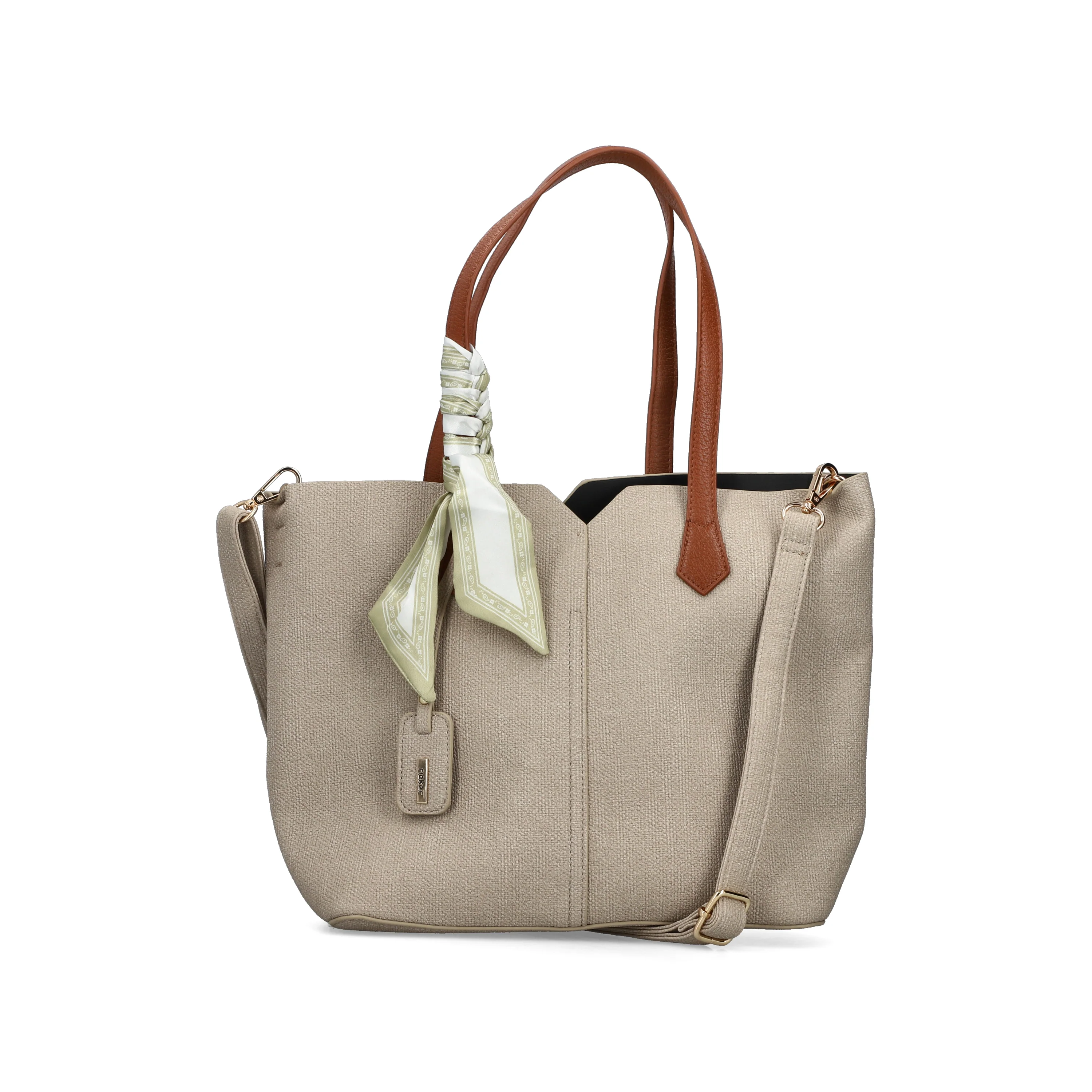 Rieker Women's Shopper Bag - Beige | H1045-60 - Image 2