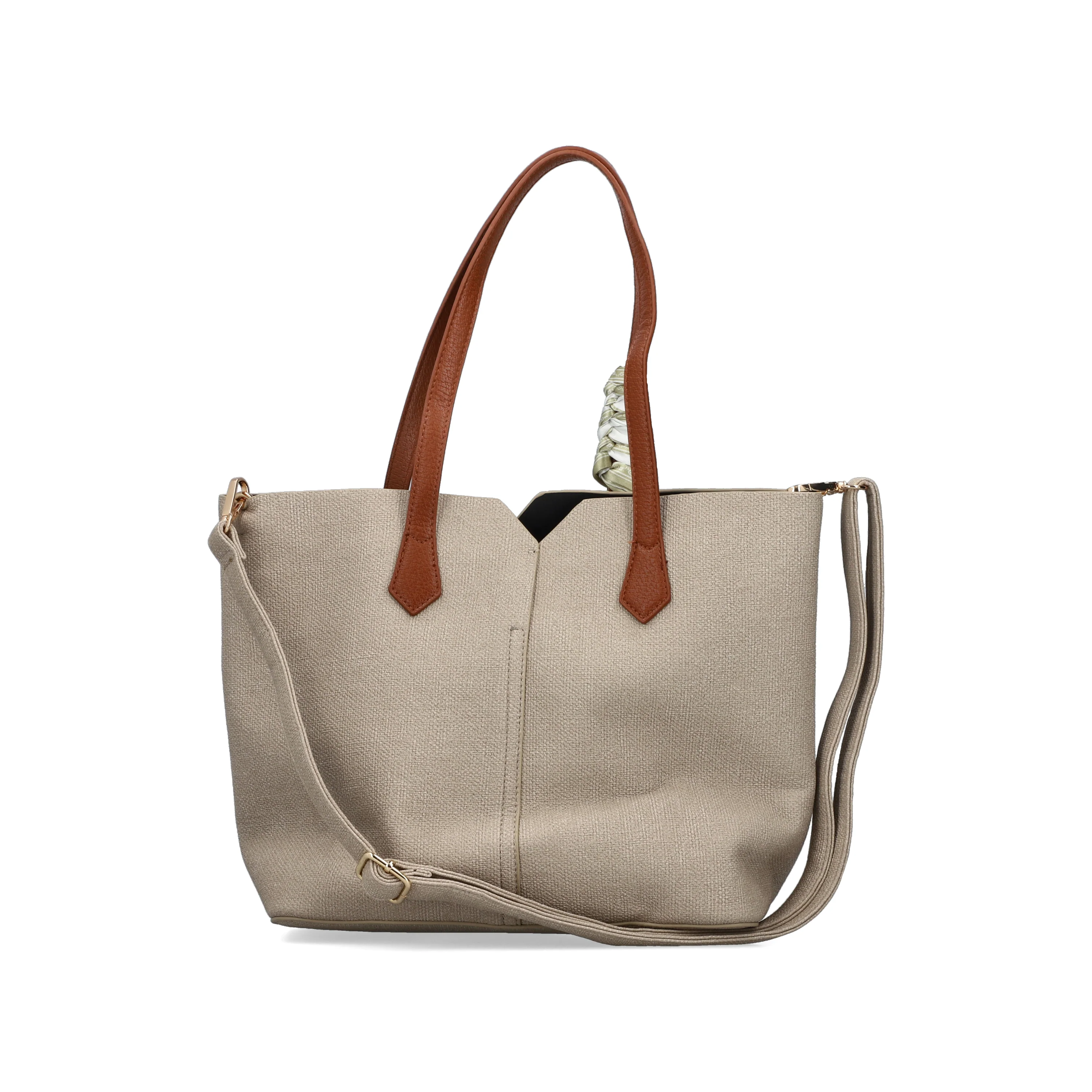 Rieker Women's Shopper Bag - Beige | H1045-60 - Image 4