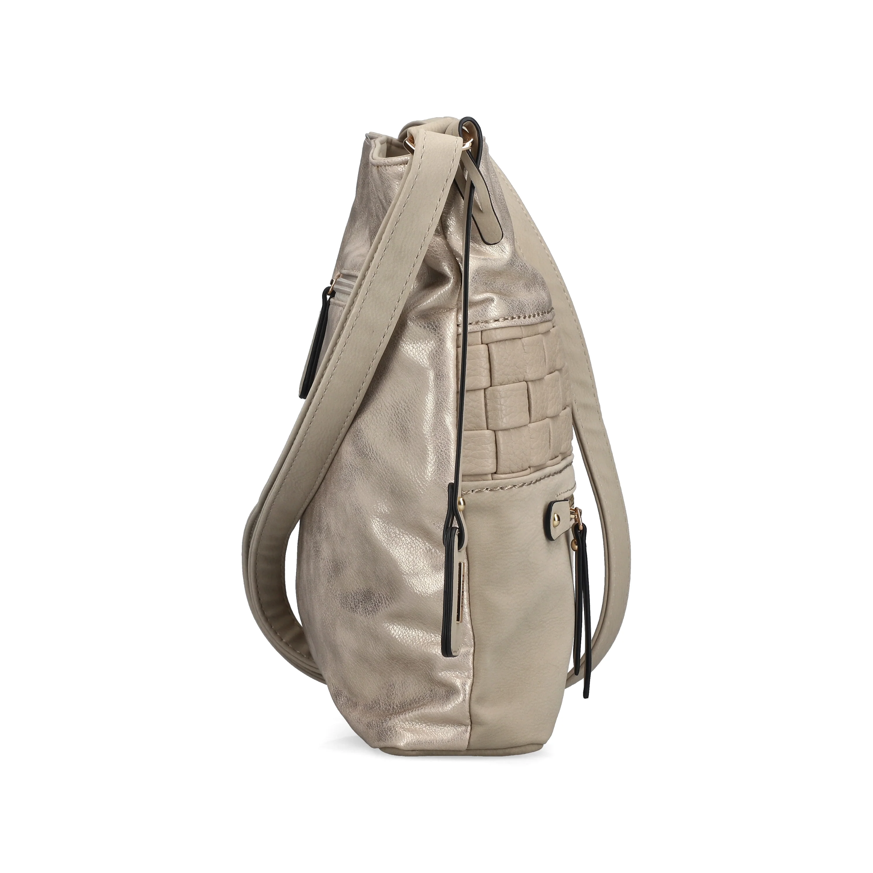 Rieker Women's Shoulder Bag - Beige | H1301-62 - Image 8
