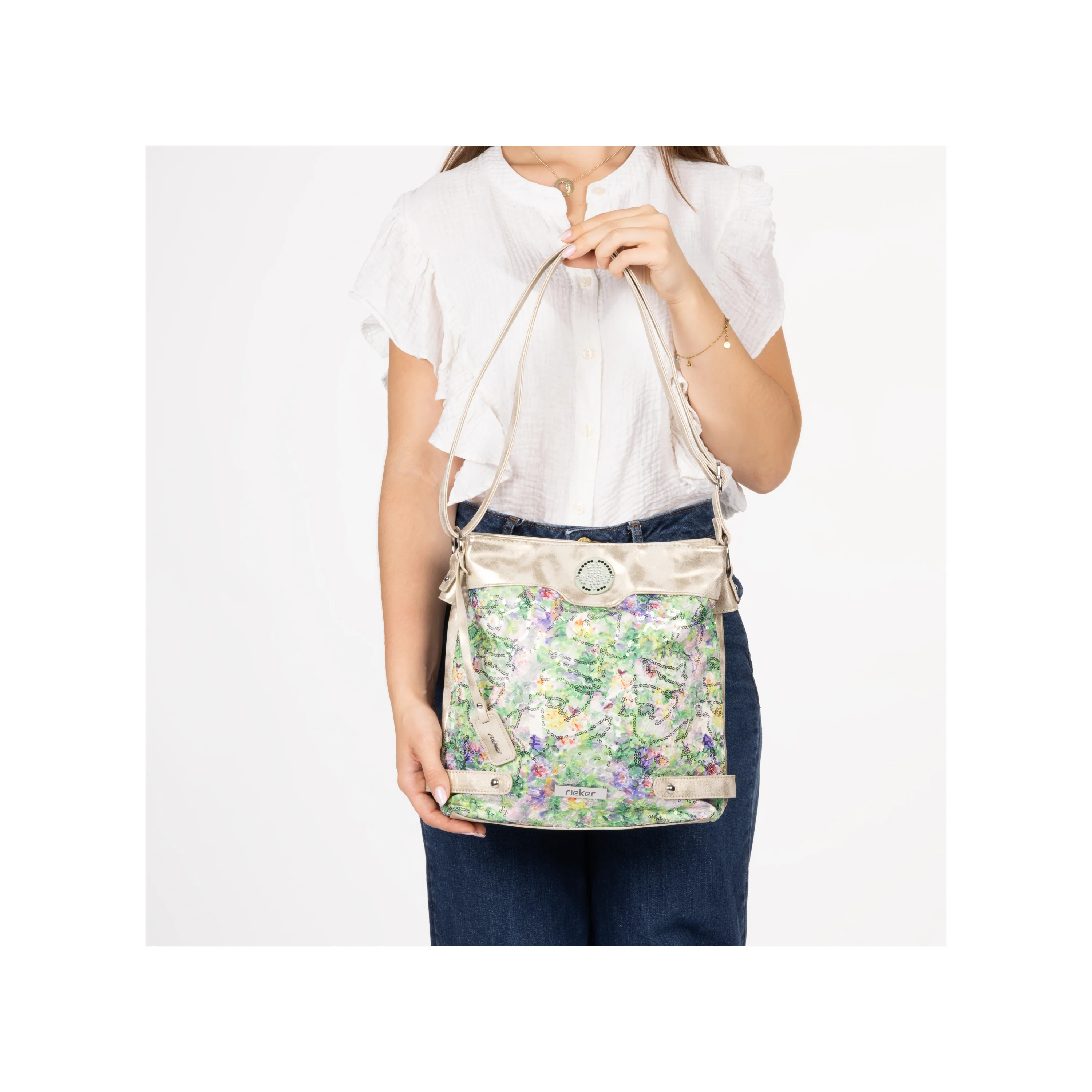 Rieker Women's Shoulder Bag - Multi | H1304-90 - Image 13