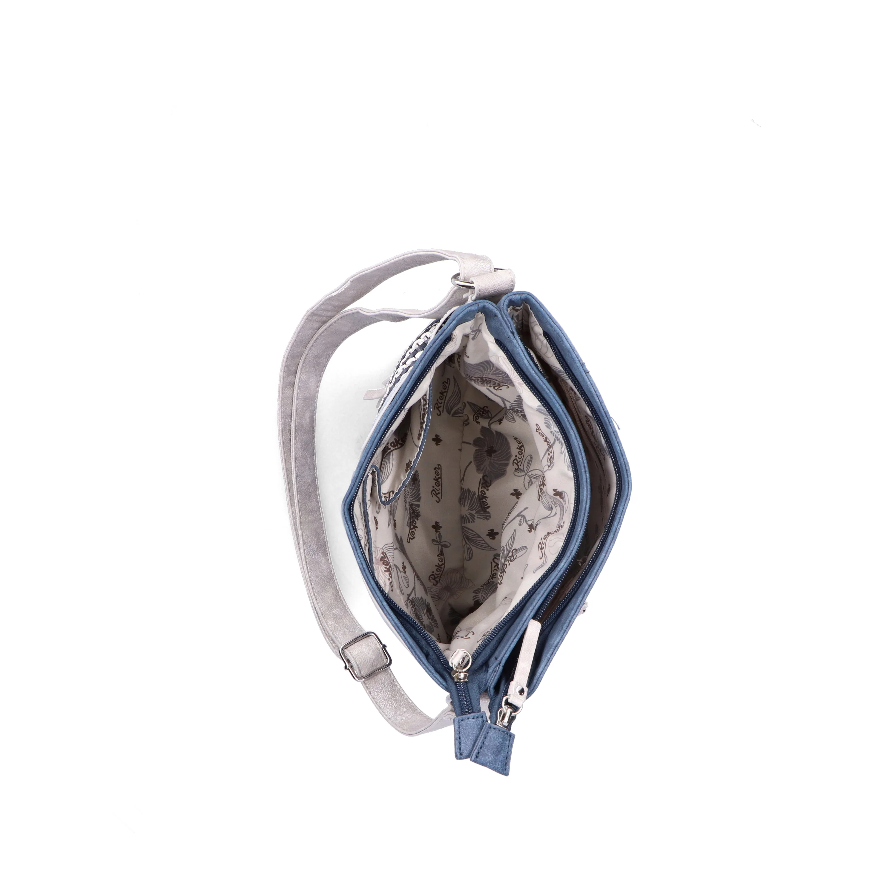 Rieker Women's Shoulder Bag - Blue | H1346-16 - Image 10
