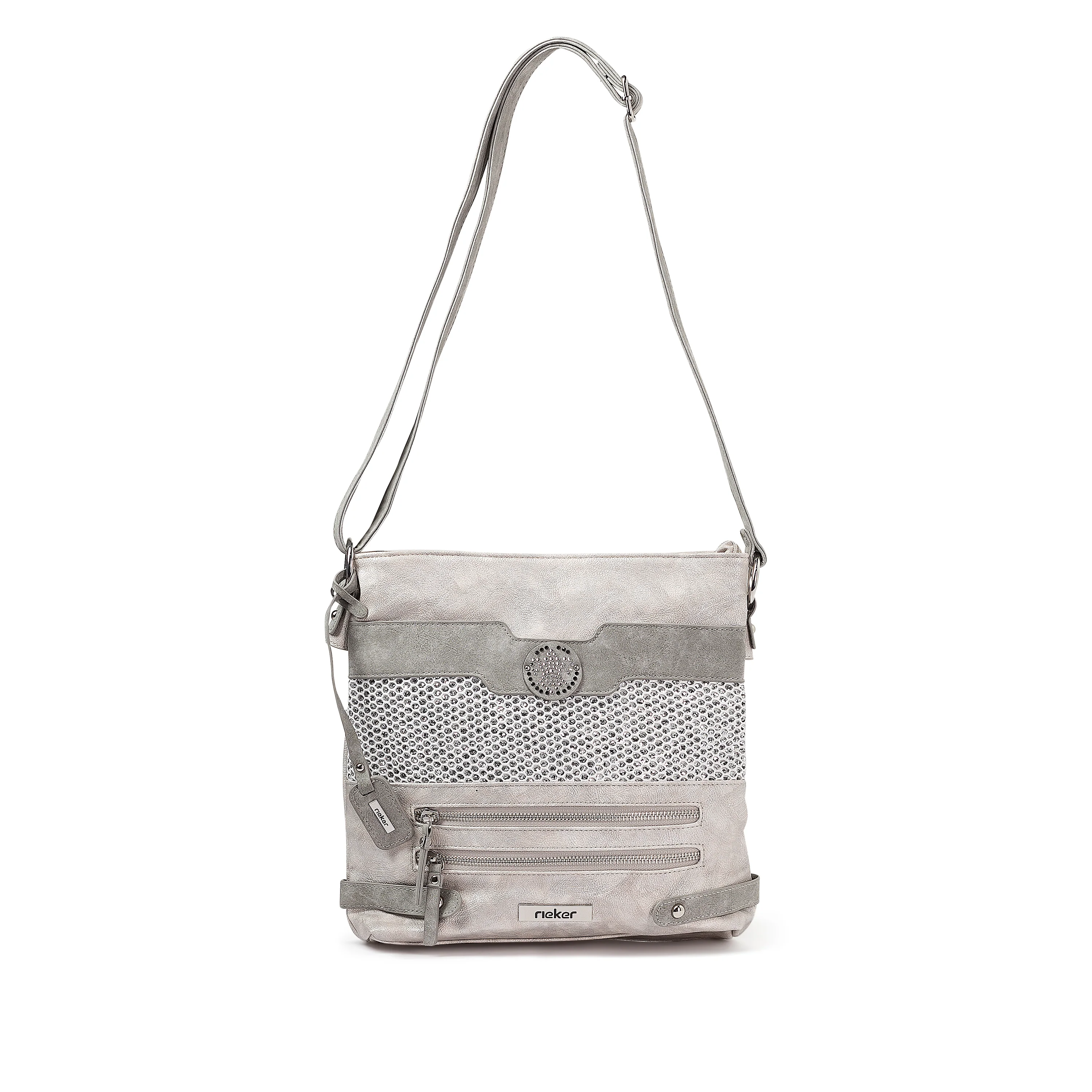 Rieker Women's Shoulder Bag - Grey | H1346-40 - Image 2