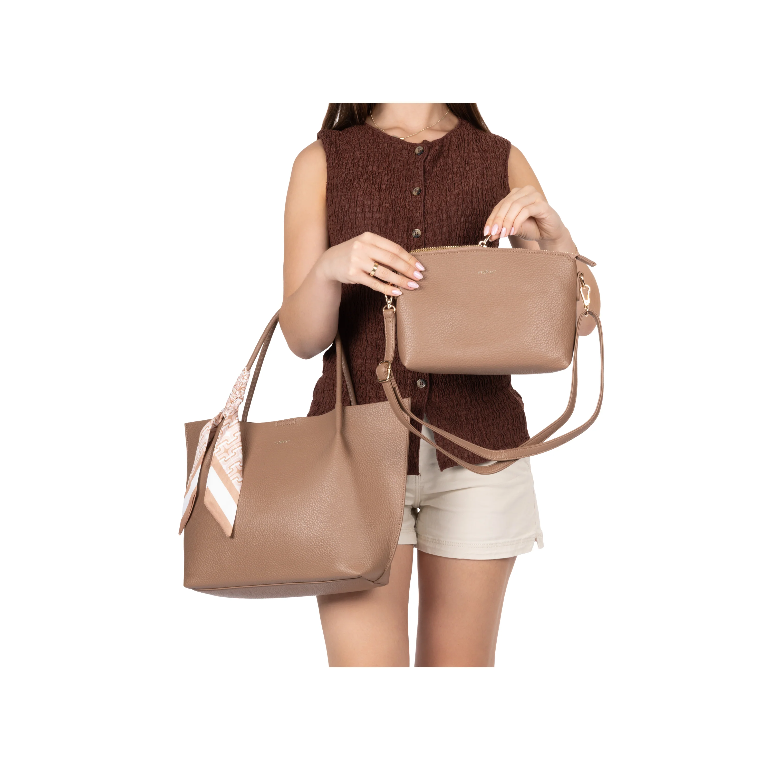 Rieker Women's Shopper Bag - Brown | H1399-24 - Image 11