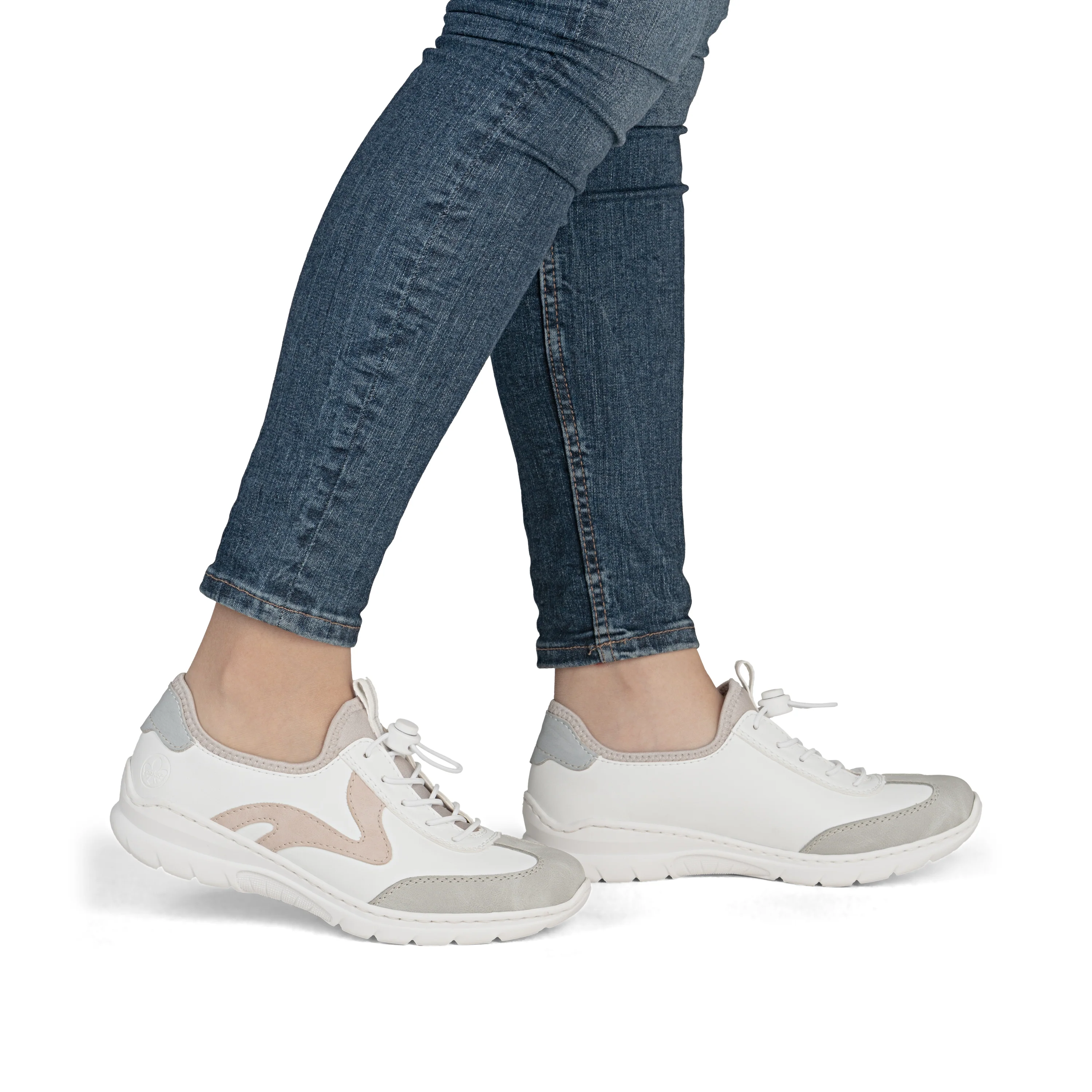 Rieker Women's Trainer - White | L32G9-80 - Image 10