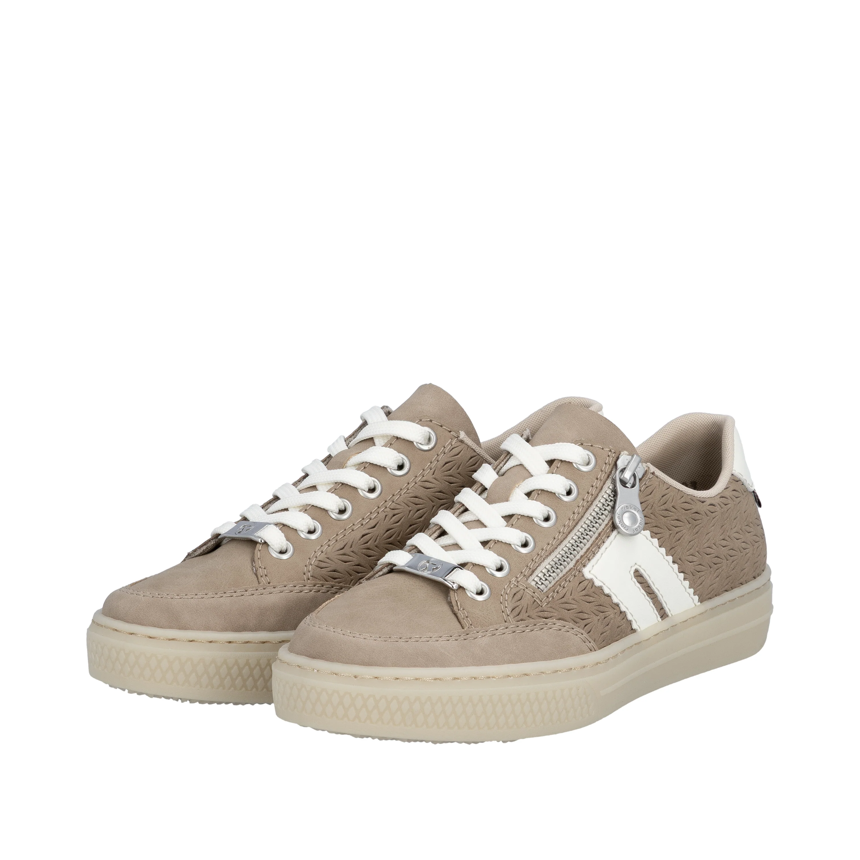 Rieker Women's Trainer - Beige | L5903-20 - Image 15