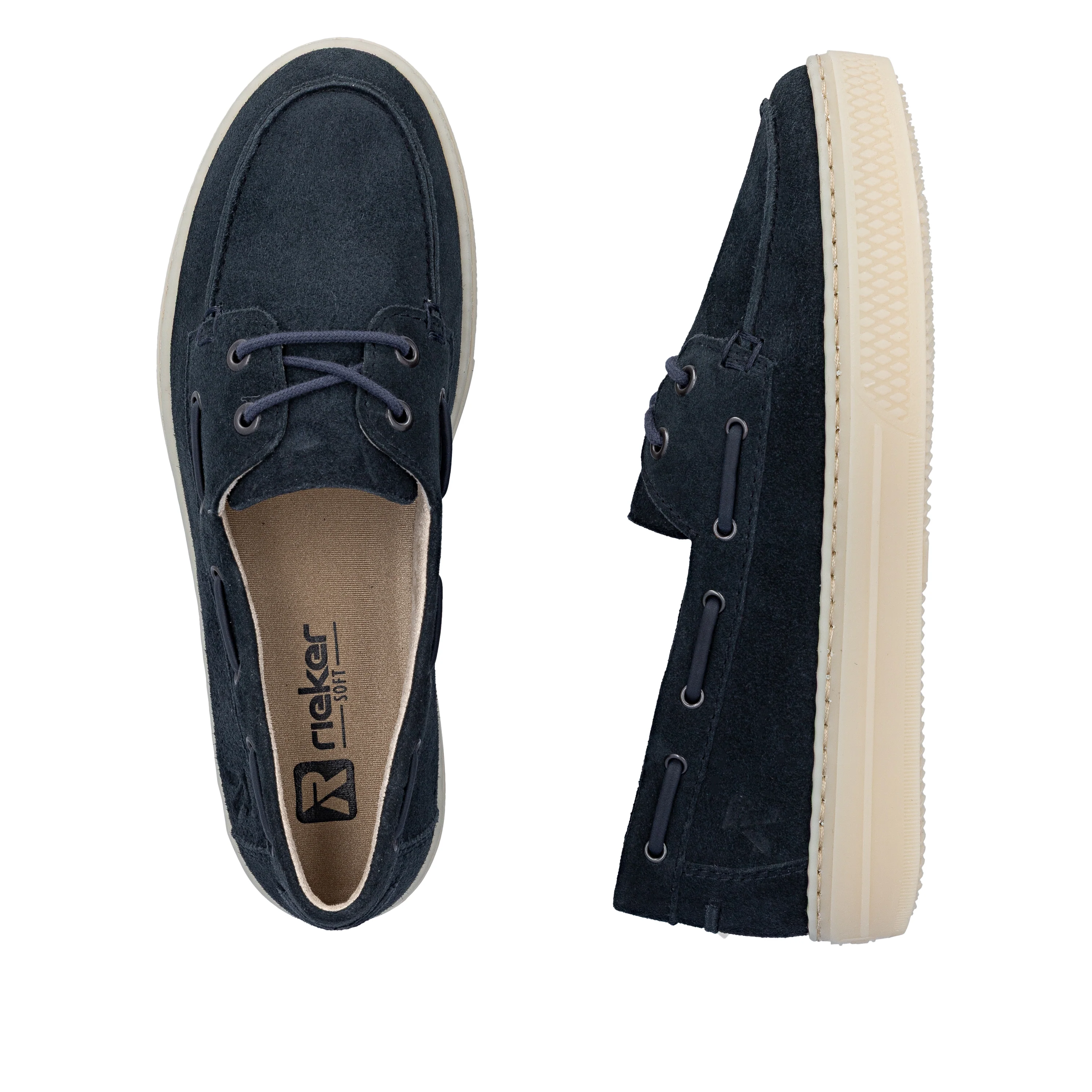 Rieker Women's Deck Shoe - Blue | L5905-14 - Image 17