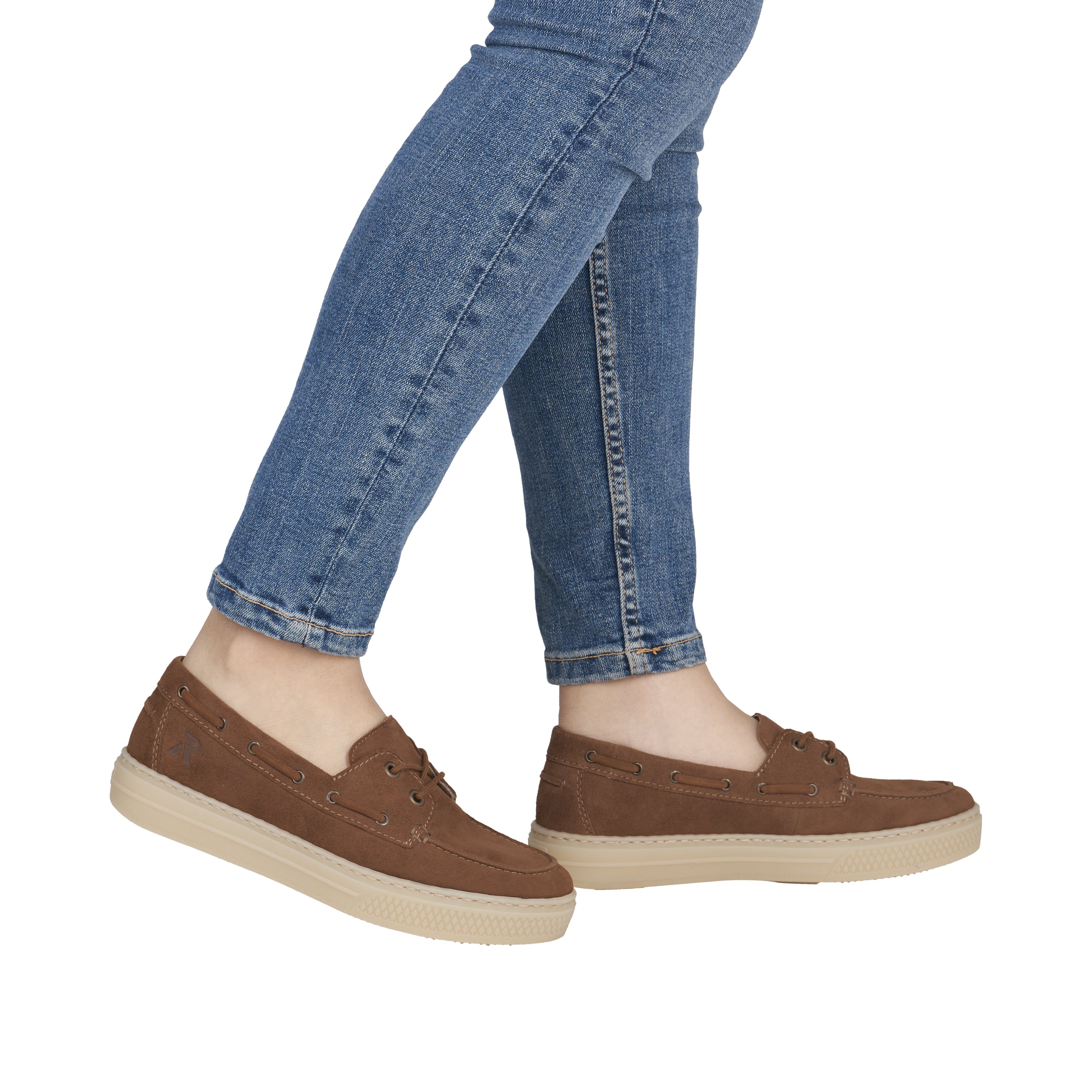 Rieker Women's Deck Shoe - Brown | L5905-24 - Image 19