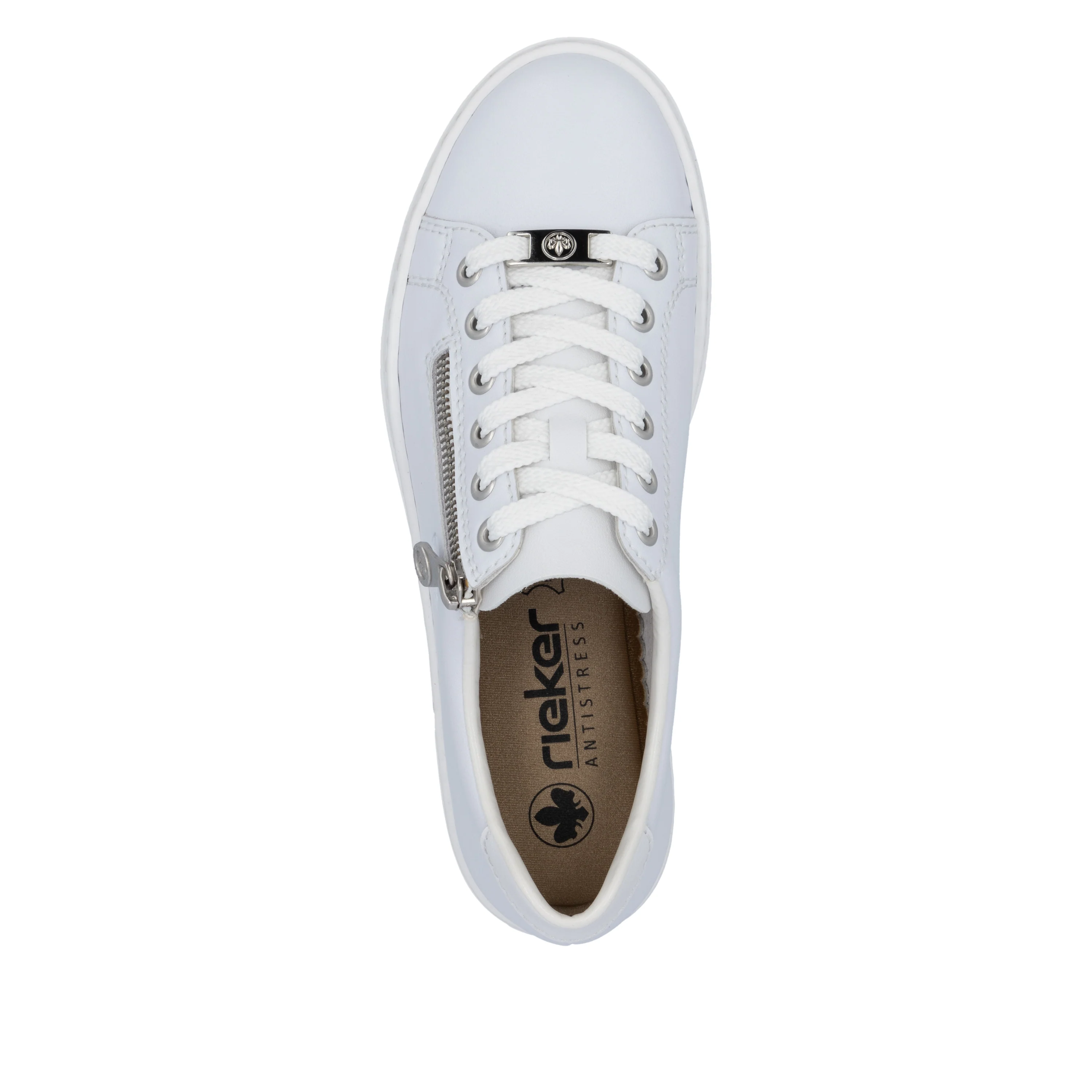 Rieker Women's Trainer - White | L59L1-83 - Image 8