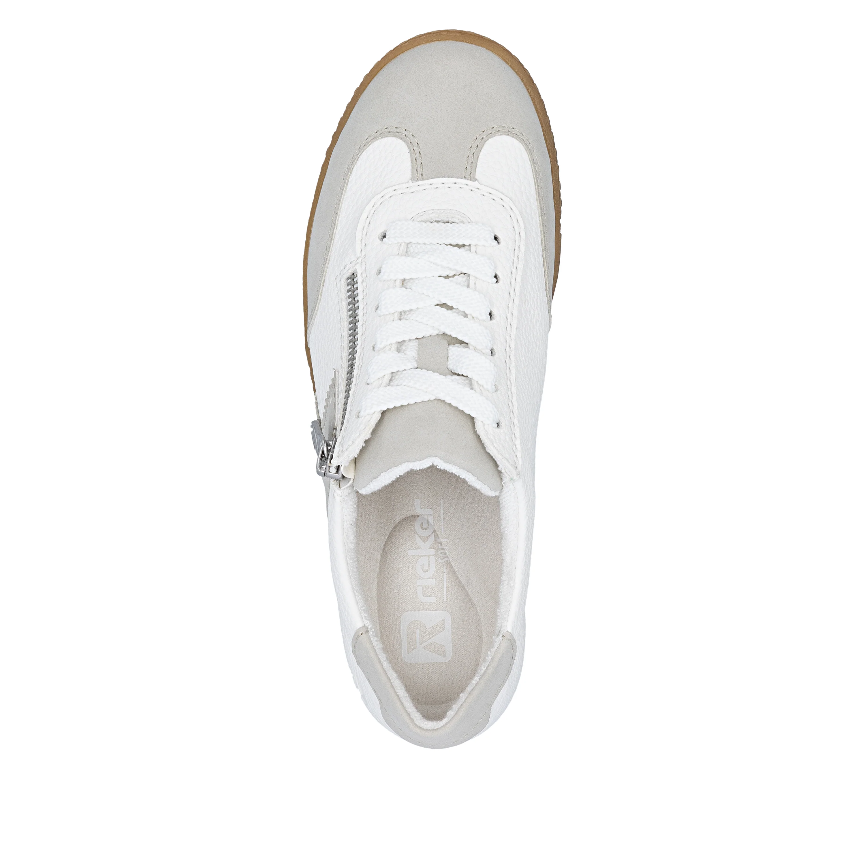 Rieker Women's Trainer - White | L9700-80 - Image 4
