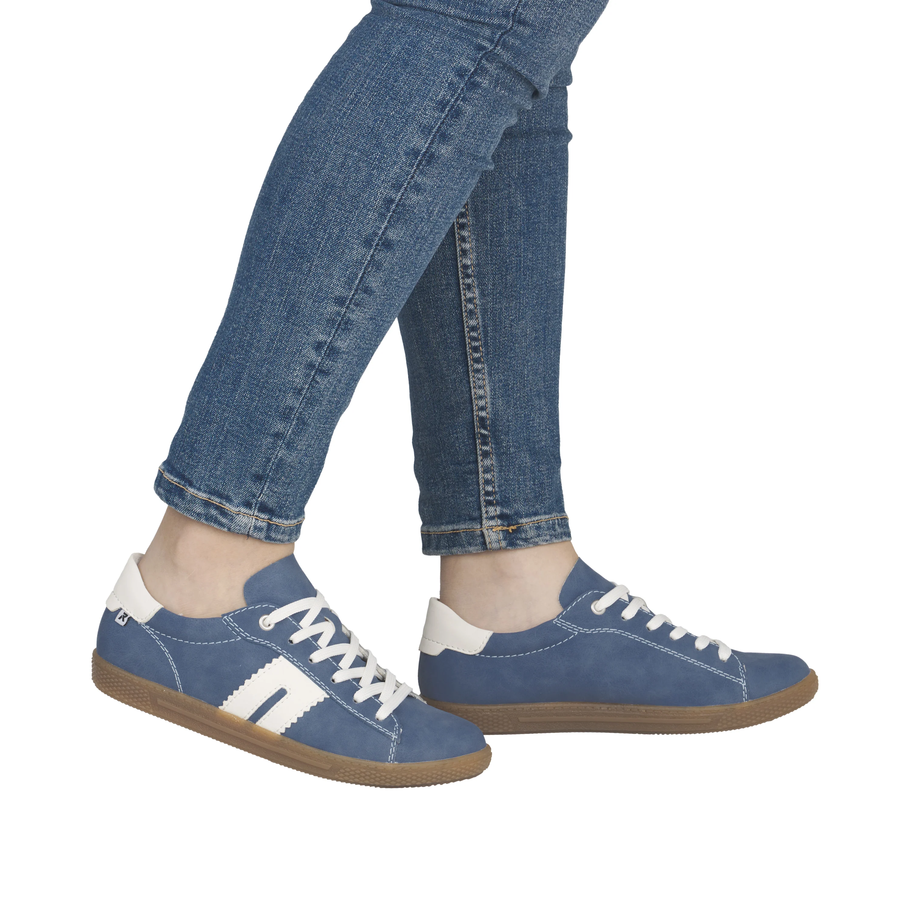 Rieker Women's Trainer - Blue | L9702-14 - Image 19