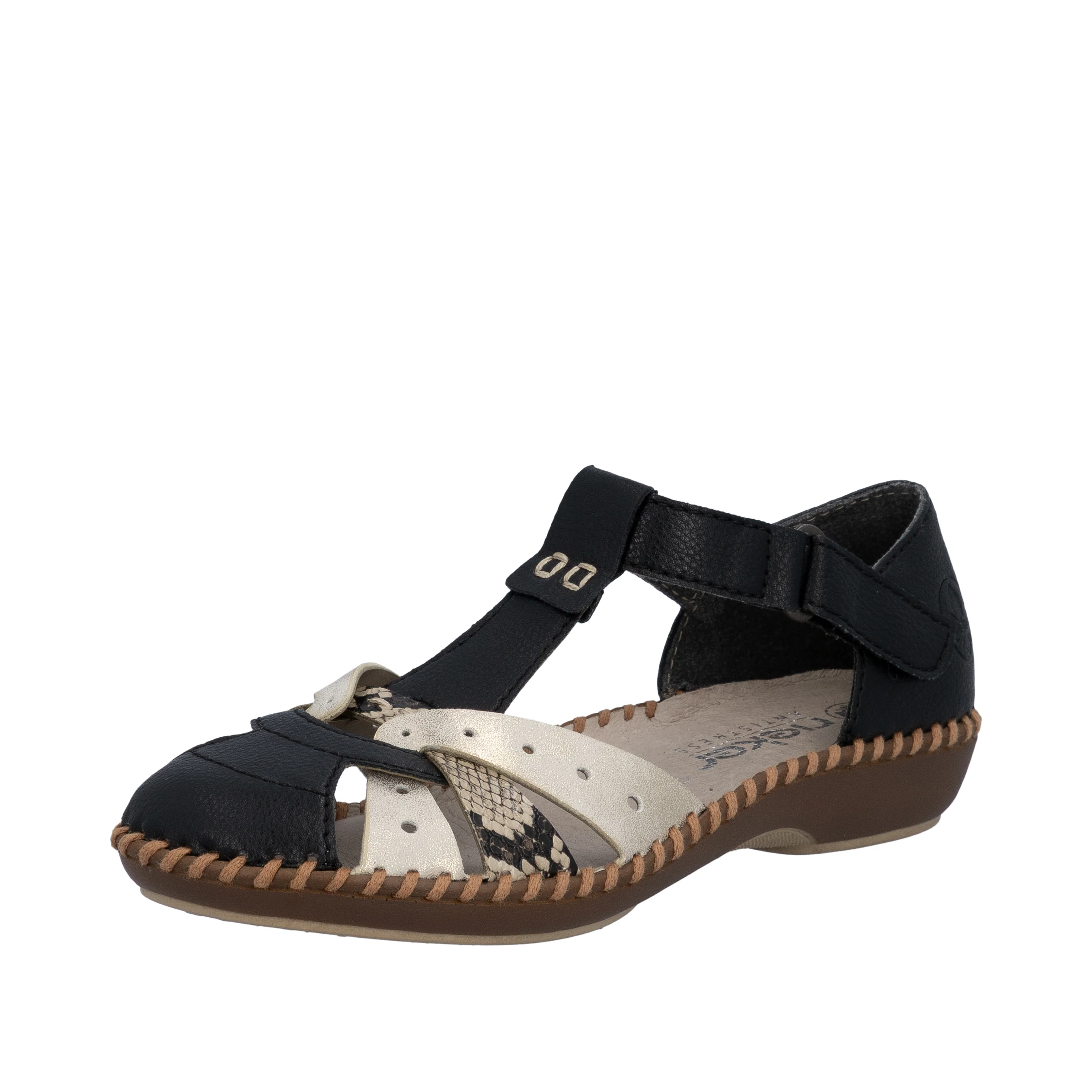 Rieker Women's Mary Jane Shoe - Black | M1655-00
